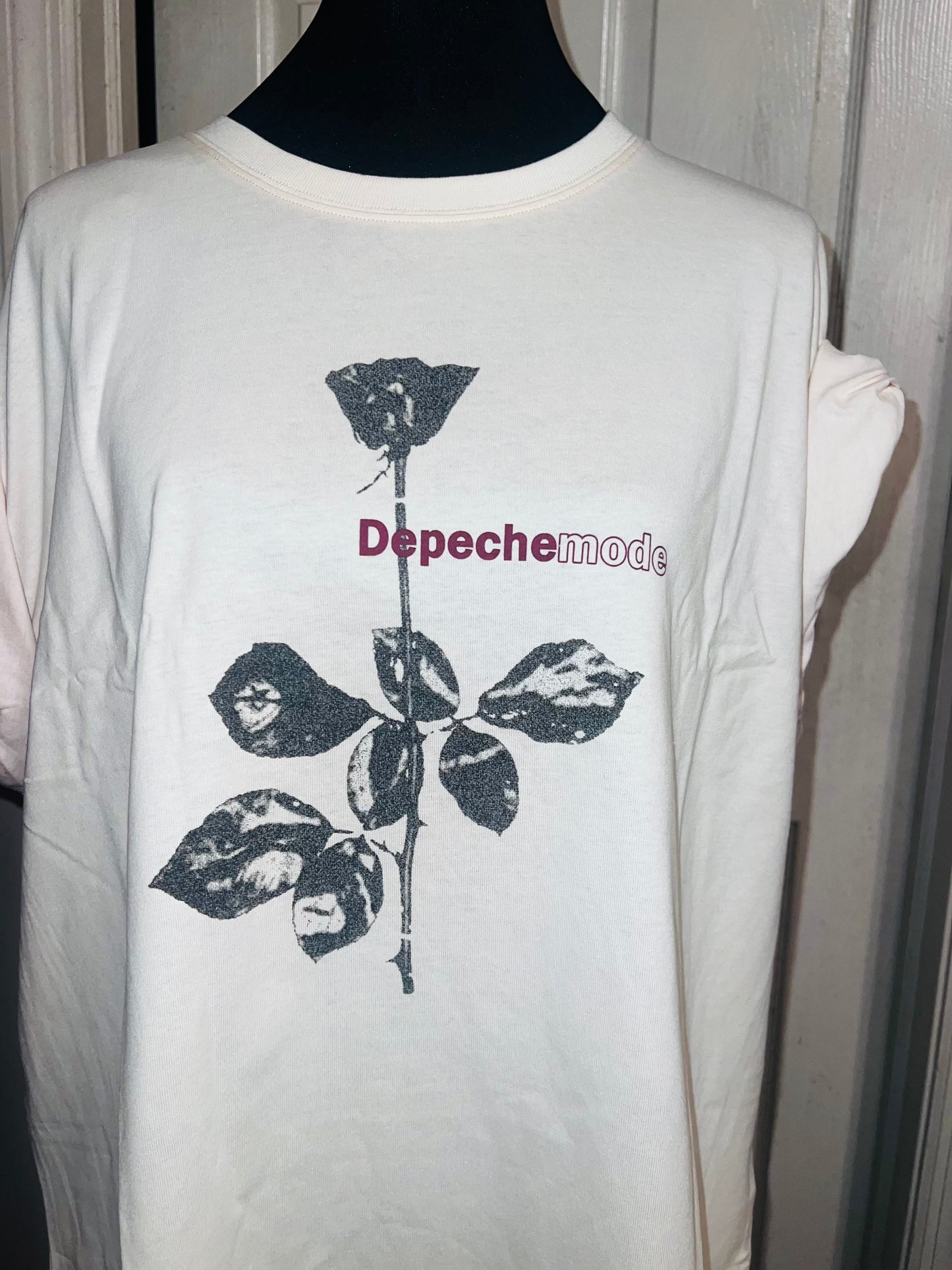 Depeche Mode Oversized Distressed Tee