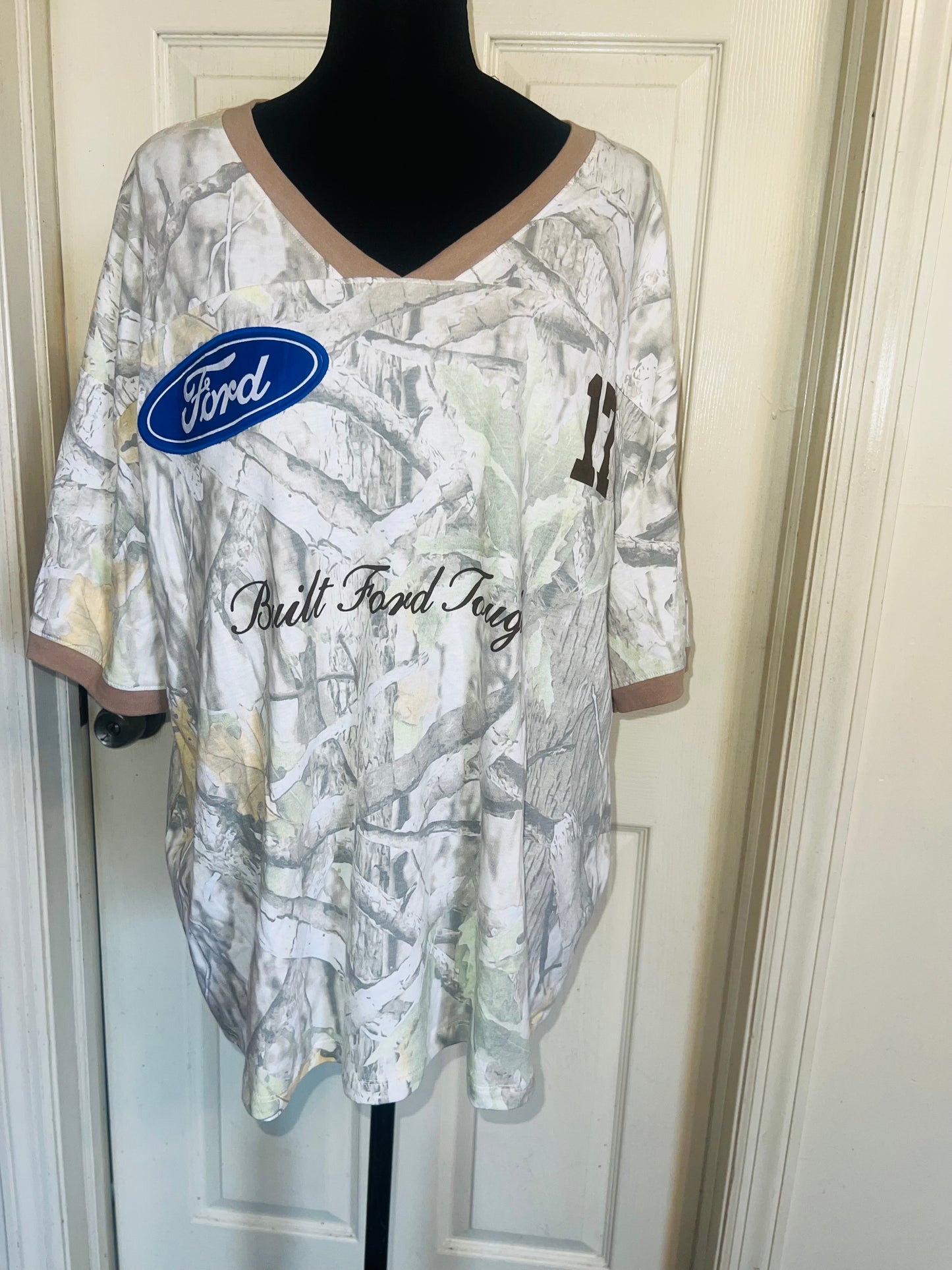 Ford Oversized Distressed Jersey Tee