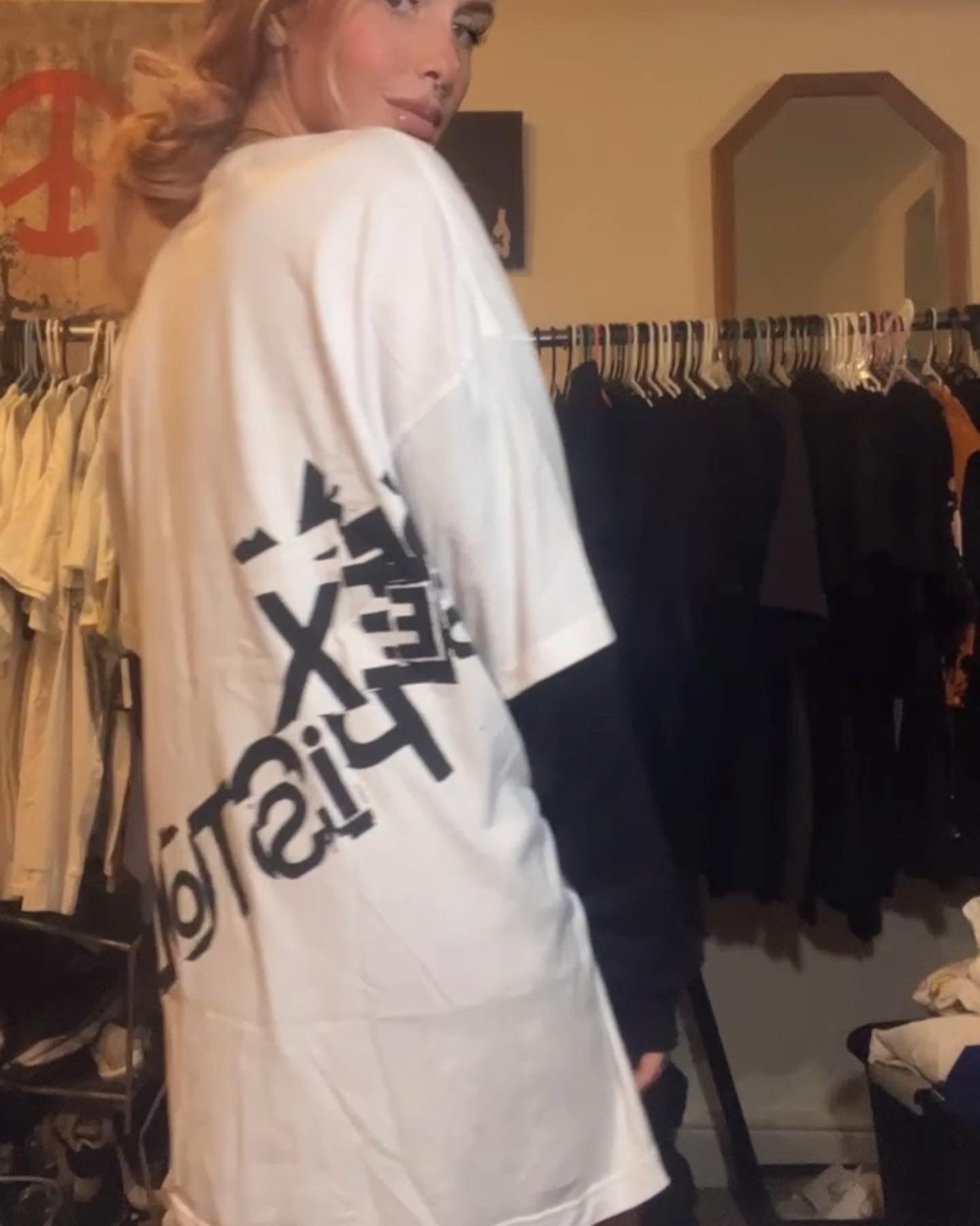 Sex Pistols Double Sided Long Sleeve Oversized Shirt
