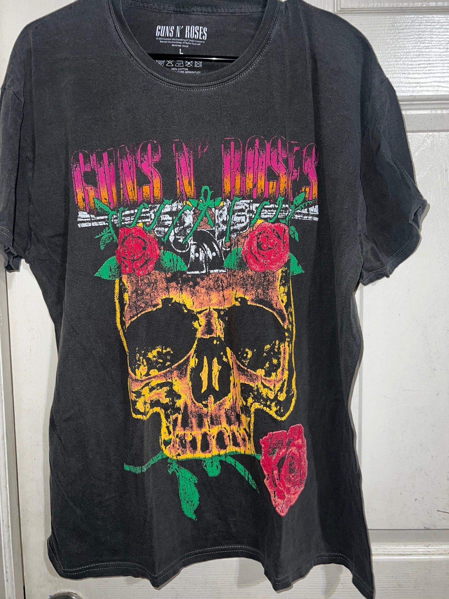 Guns n Roses Double Sided Oversized Tee/Dress