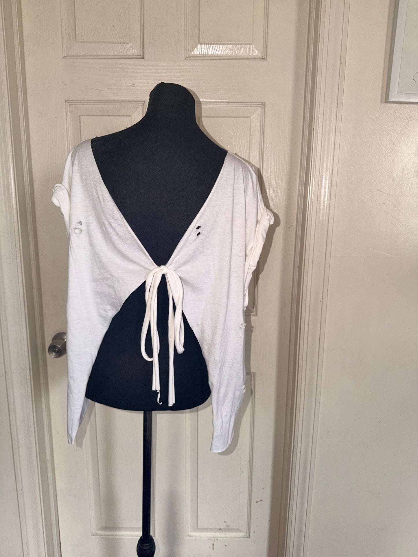 The Rolling Stones Open Back Bow Tee (as is)
