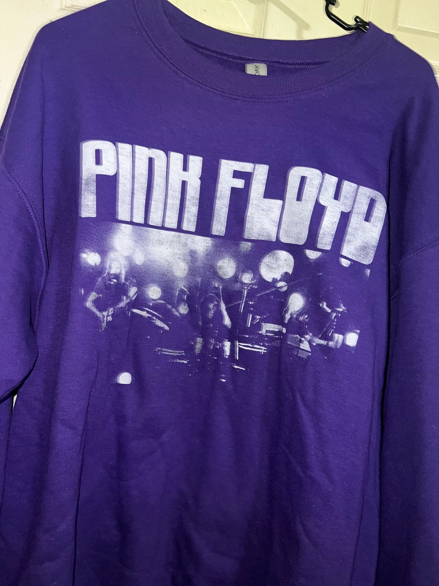 Pink Floyd Oversized Distreseed Sweatshirt