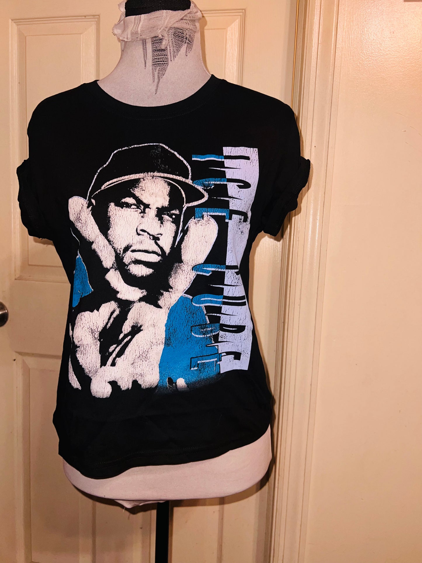 Ice Cube Distressed Baby Tee