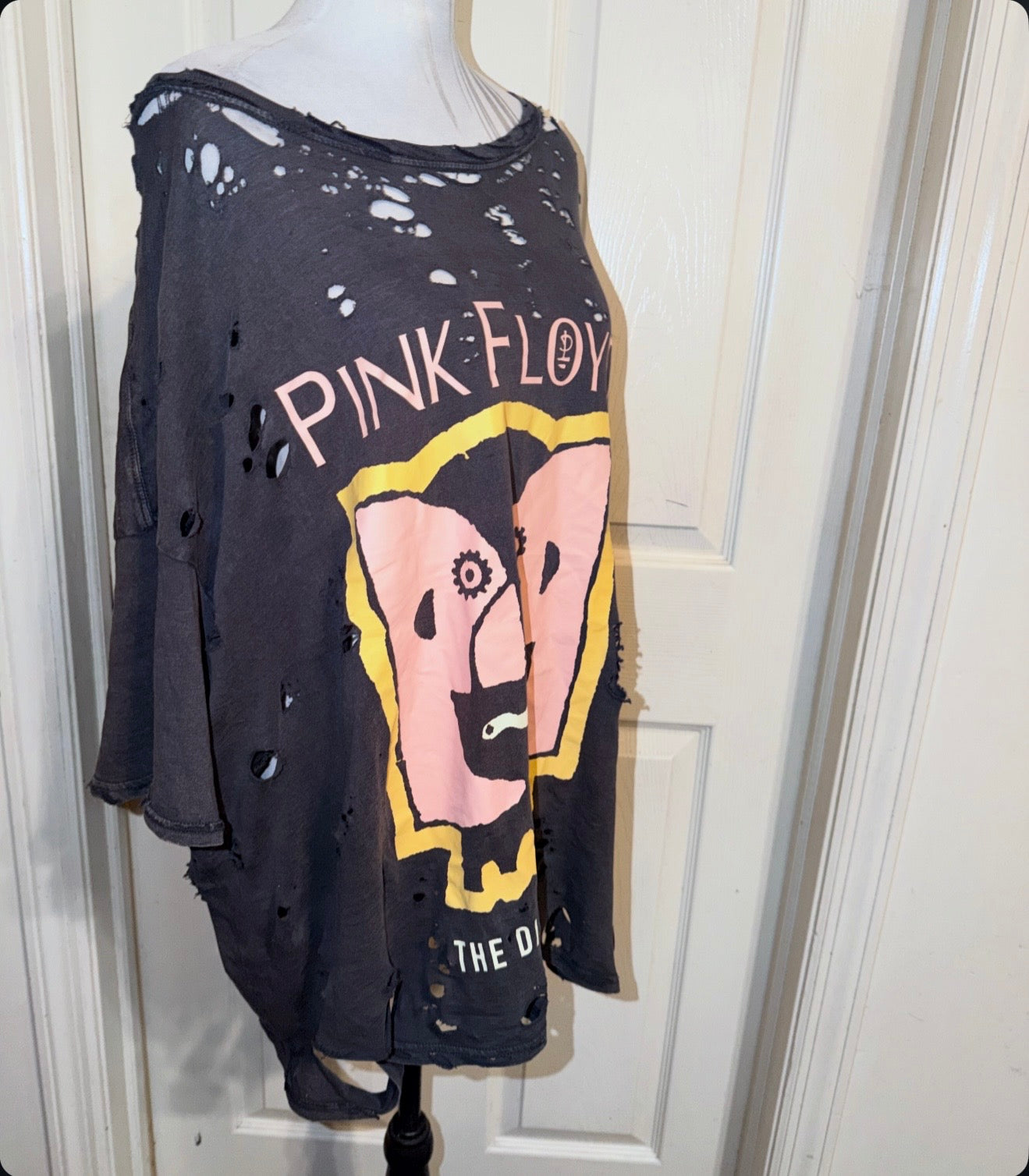 Pink Floyd Oversized Distressed Tee (as is)
