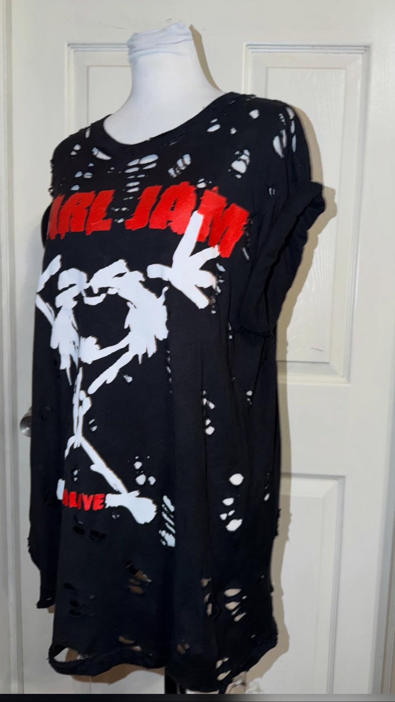 Pearl Jam Double Sided Oversized Tee