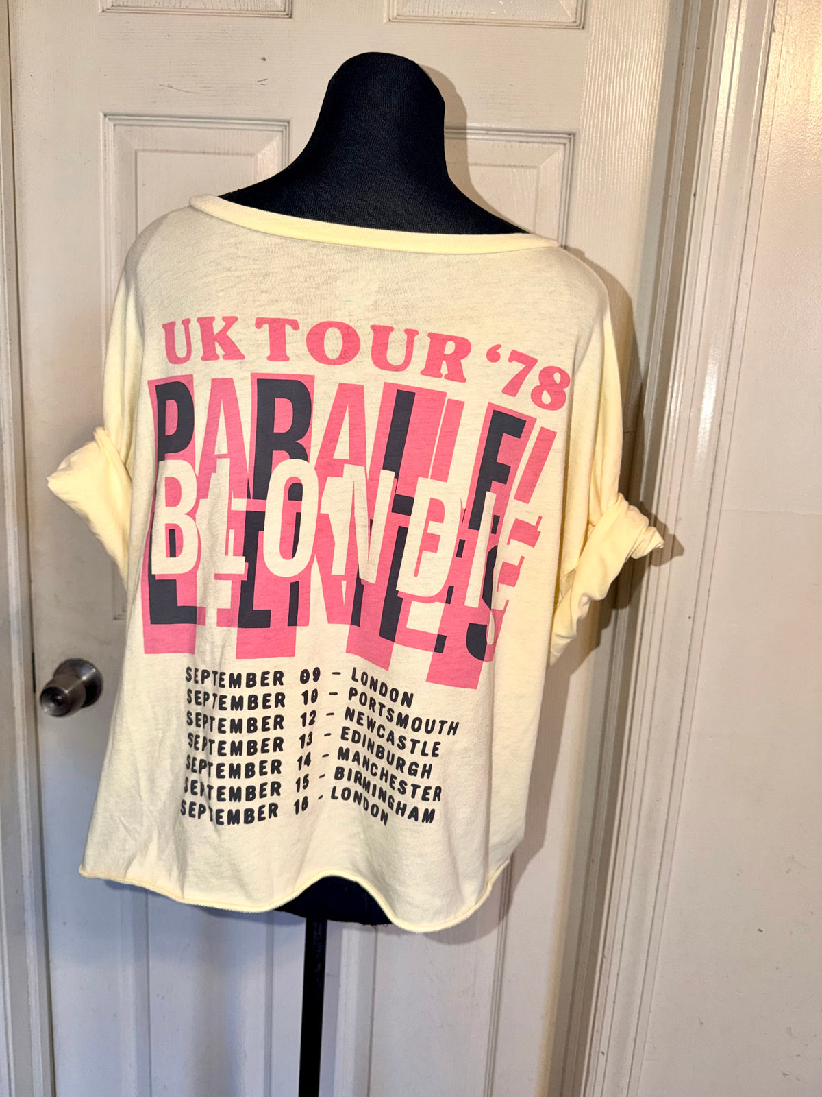 Blondie Double Sided Oversized Tee