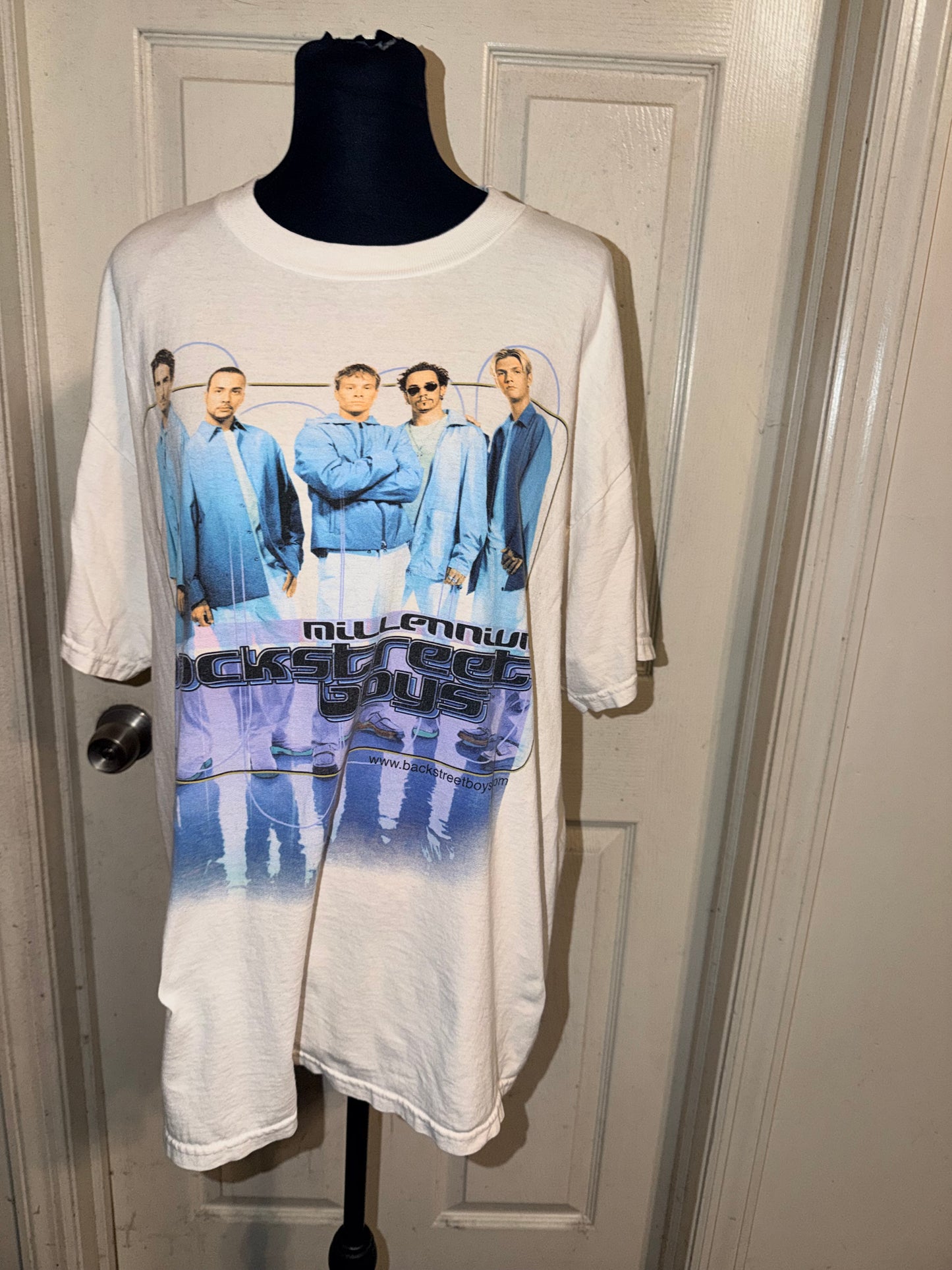 Backstreet Boys Vintage Double Sided Distressed Tee