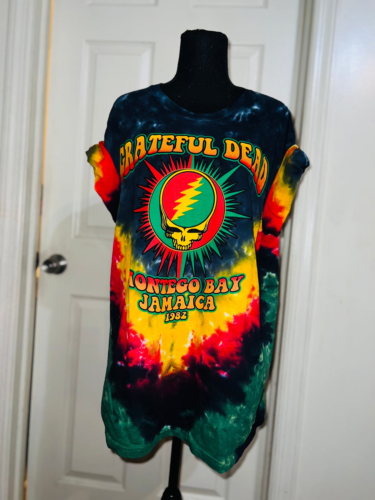 The Grateful Dead Jamaica Oversized Distressed Tee