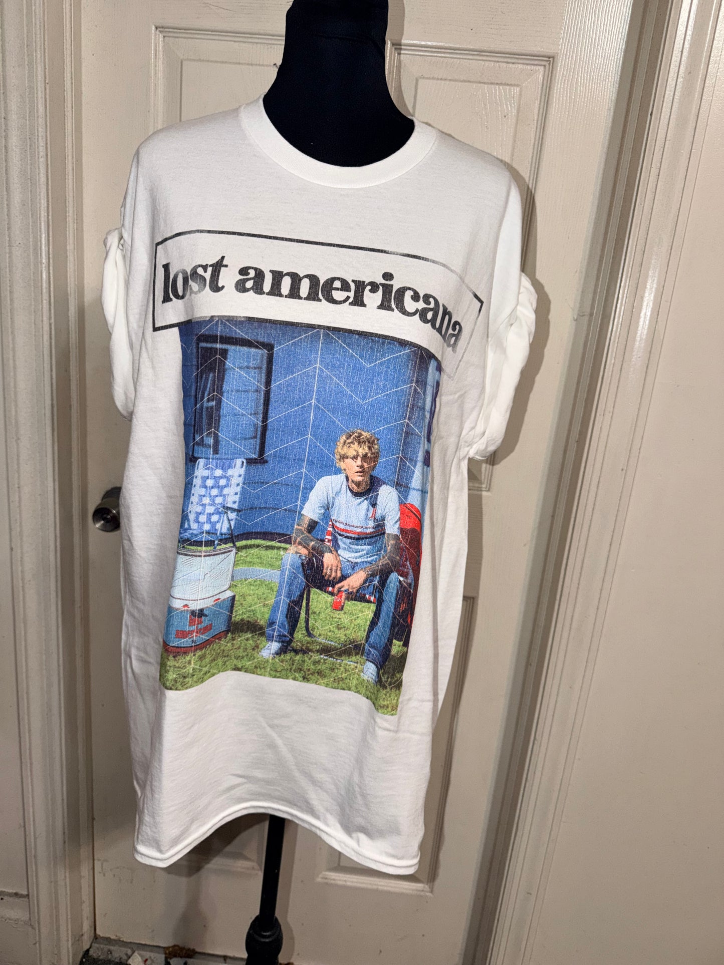 Machine Gun Kelly Oversized Distressed Tee