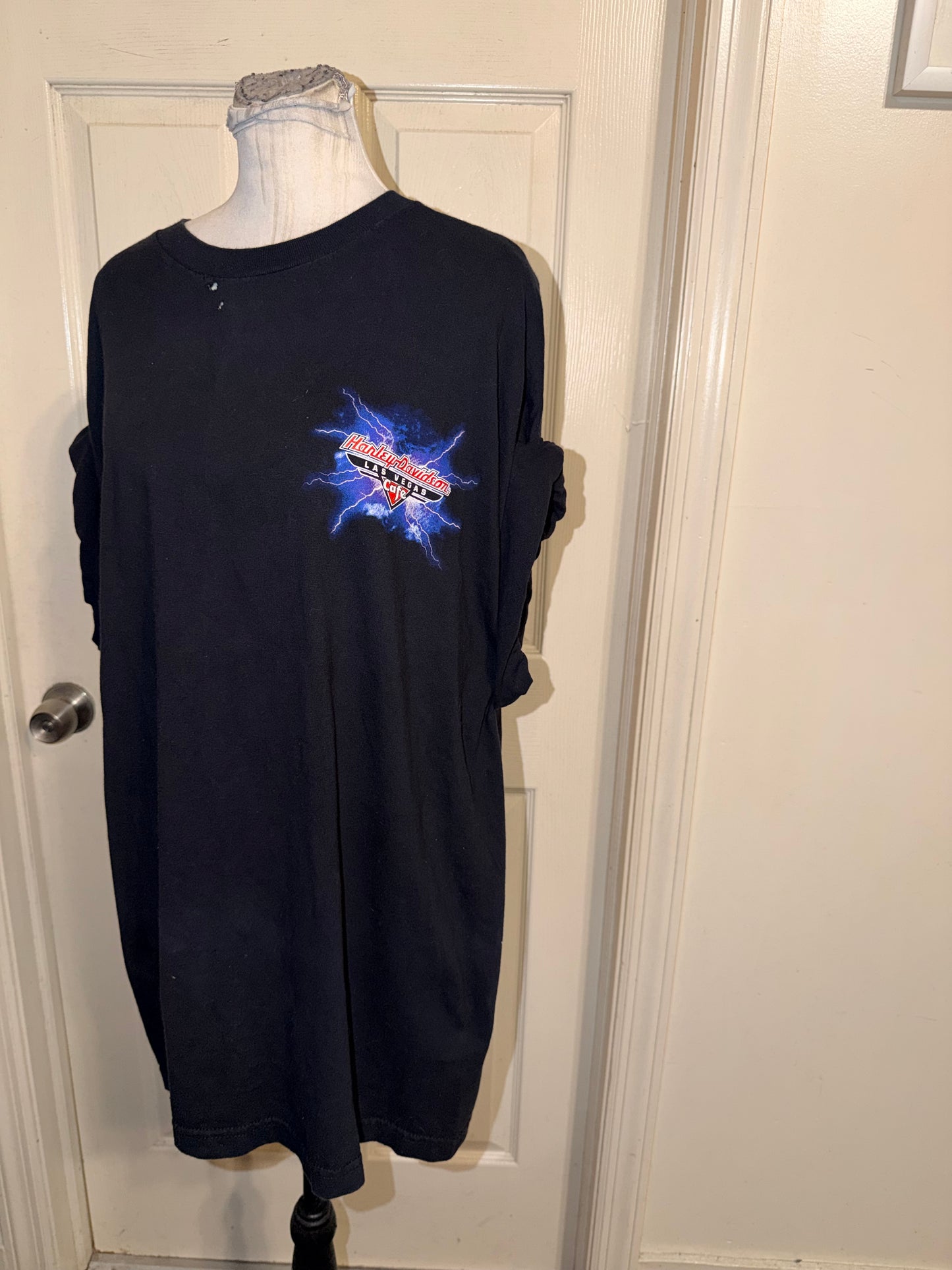 Harley Davidson Vintage Double Sided Oversized Tee