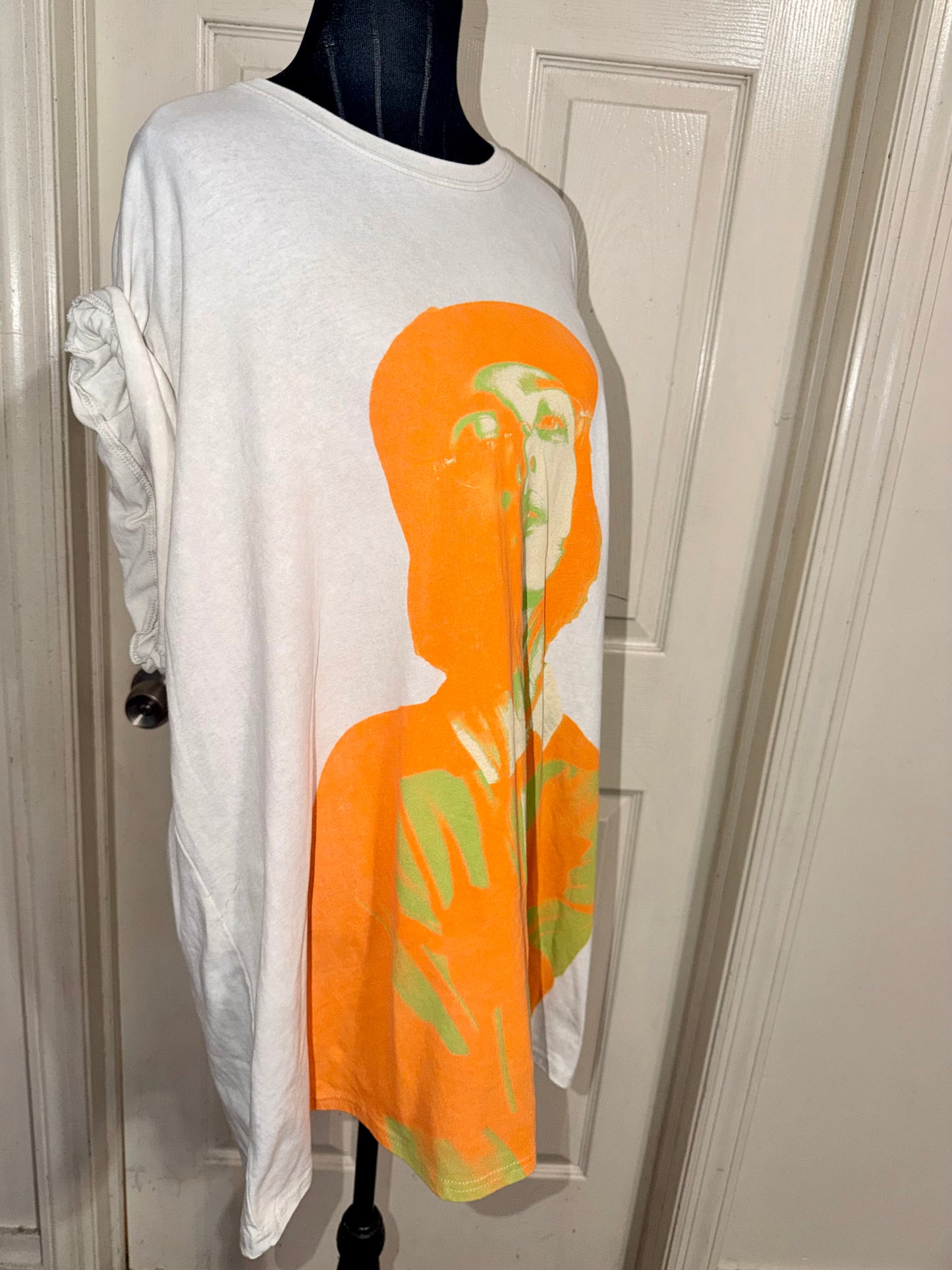 Billie Eilish Double Sided Oversized Distressed Tee