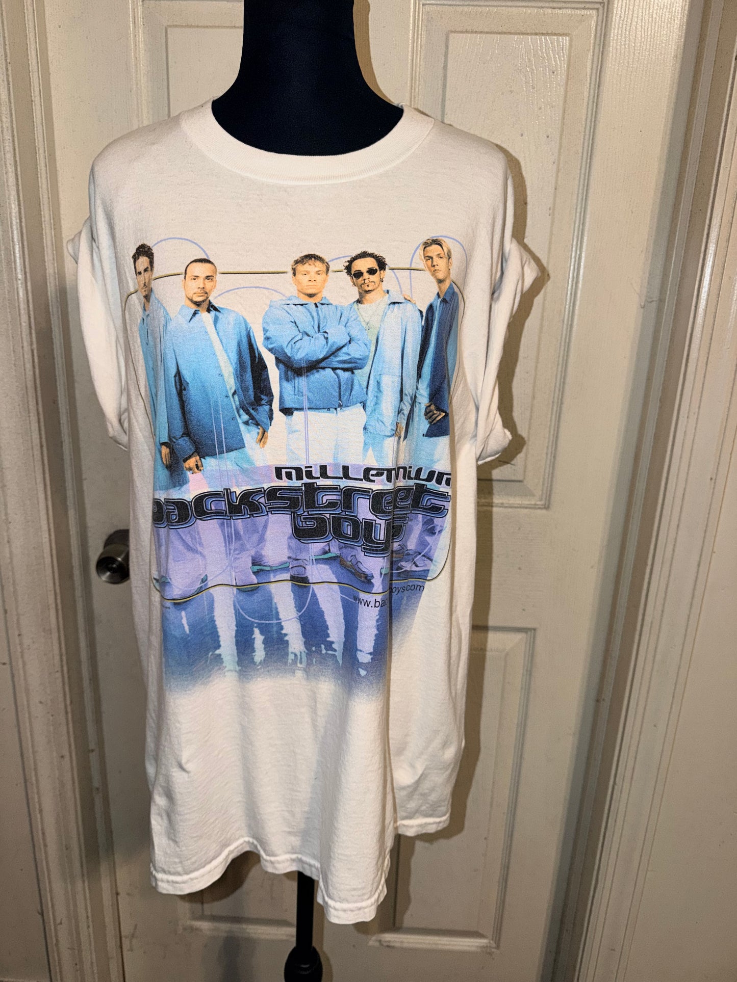 Backstreet Boys Vintage Double Sided Distressed Tee