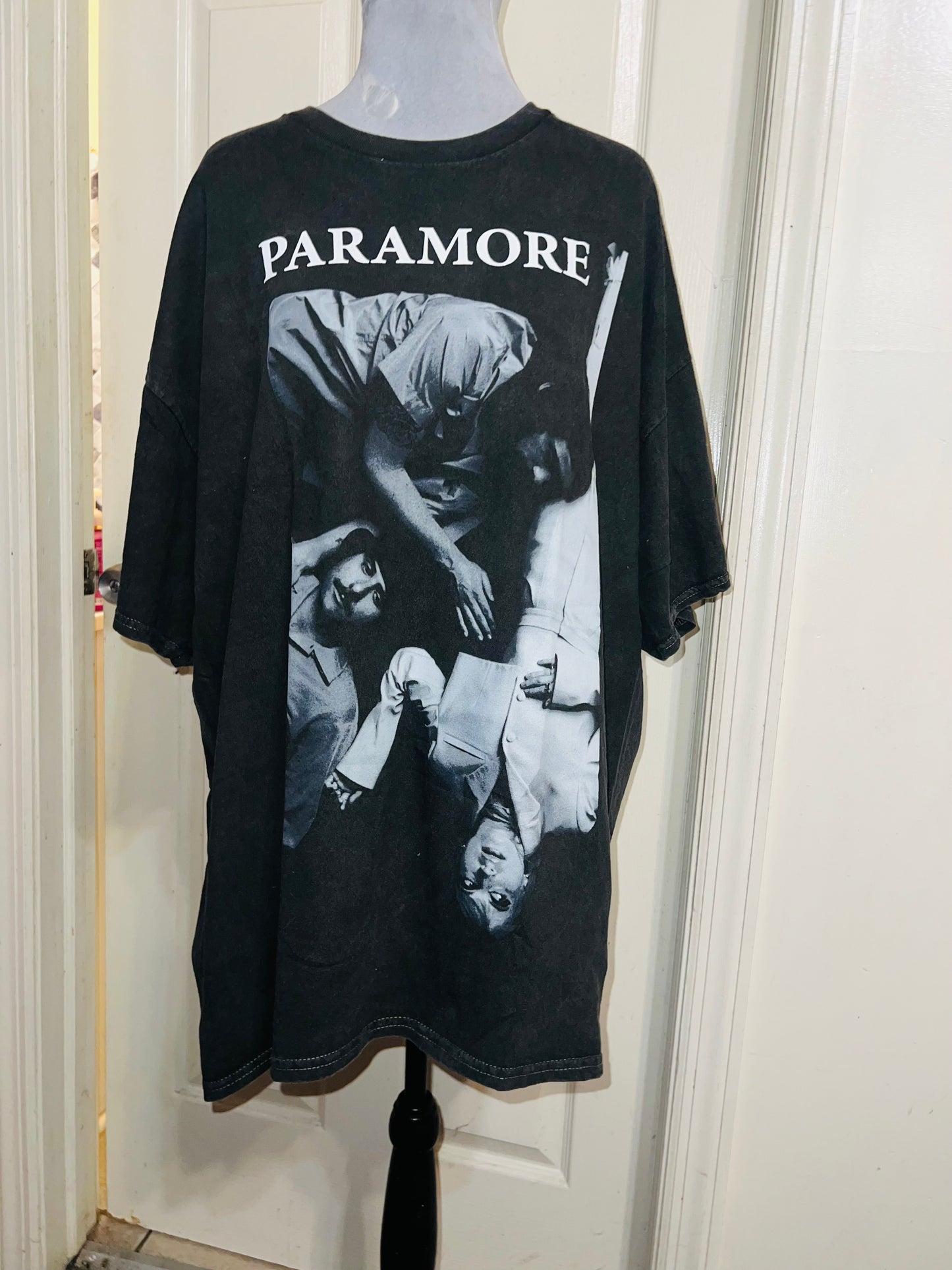 Paramore Oversized Distressed Tee