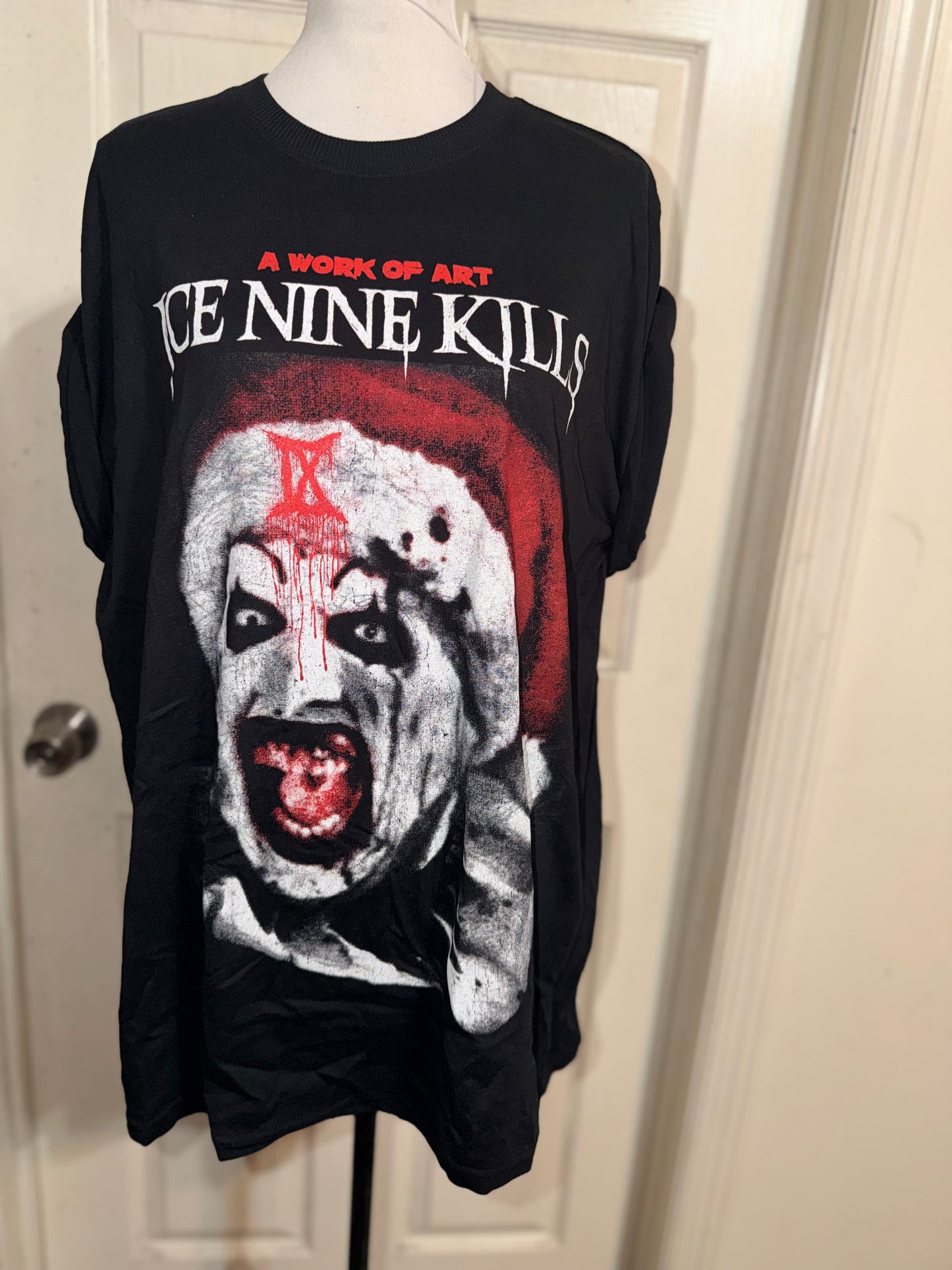 Ice Nine Kills Oversized Distressed Tee