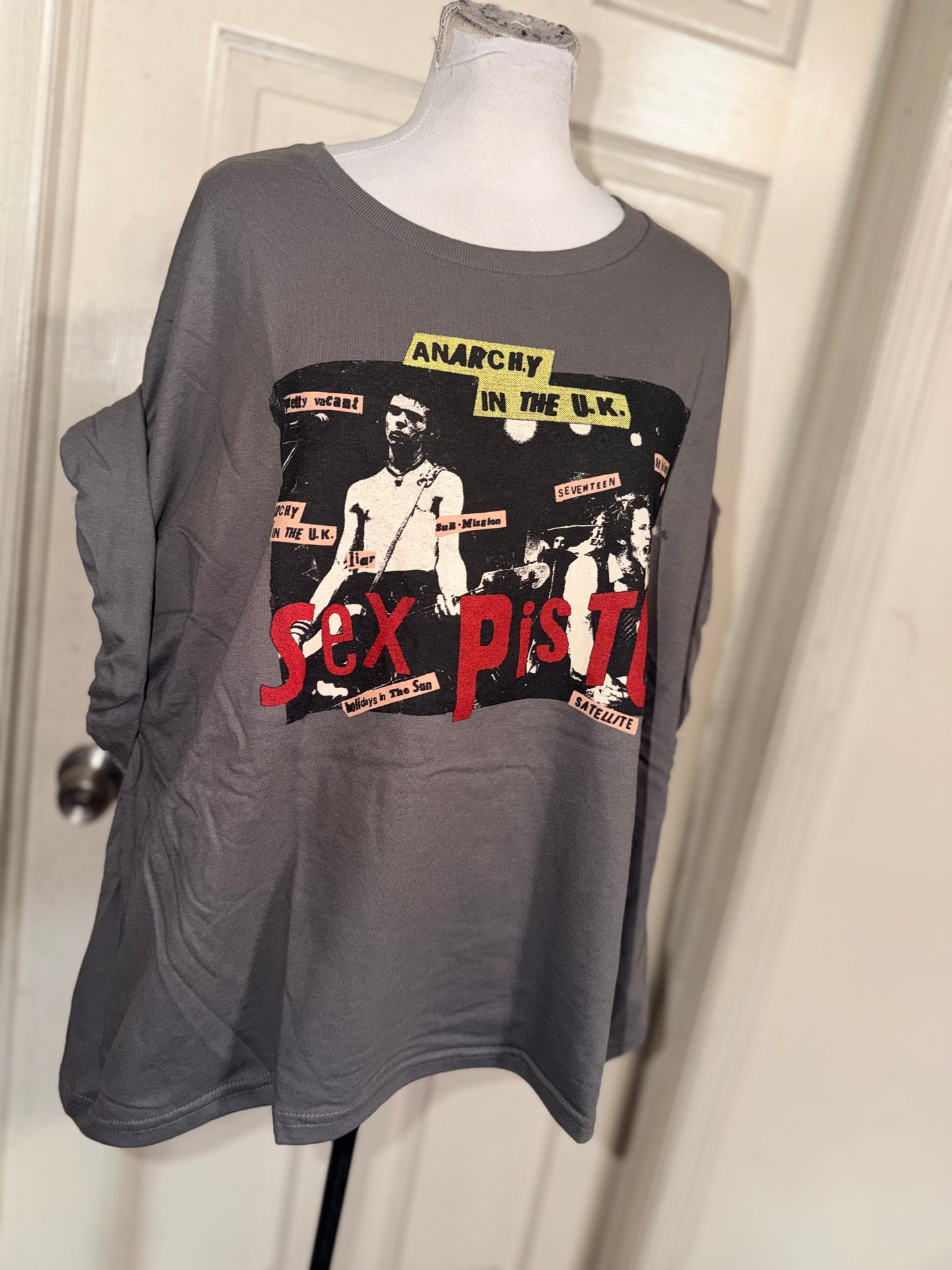 The Sex Pistols Oversized Distressed Tee