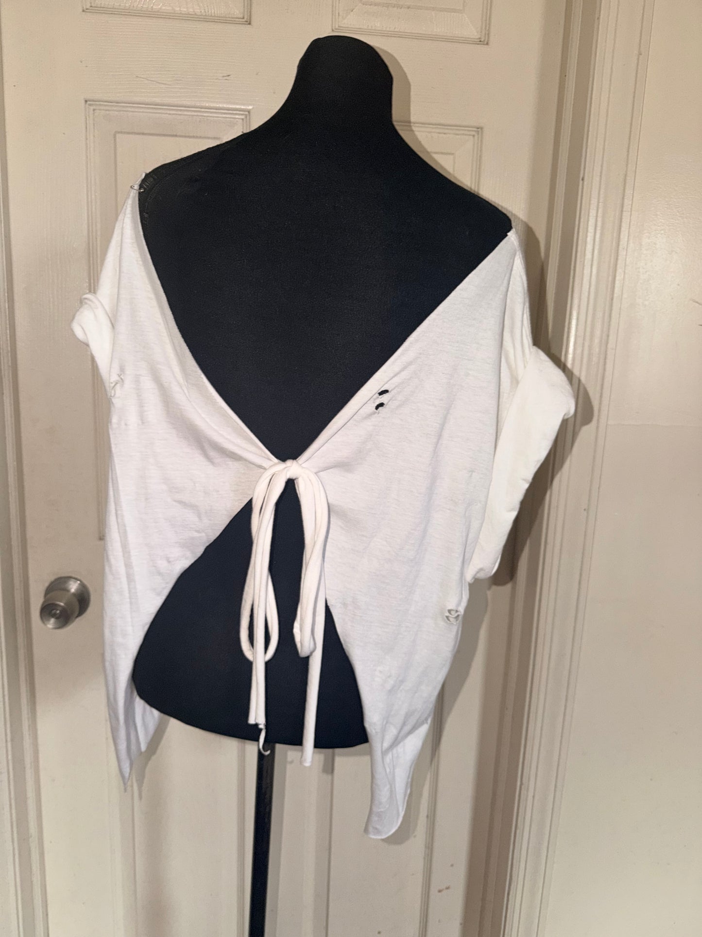The Rolling Stones Open Back Bow Tee (as is)