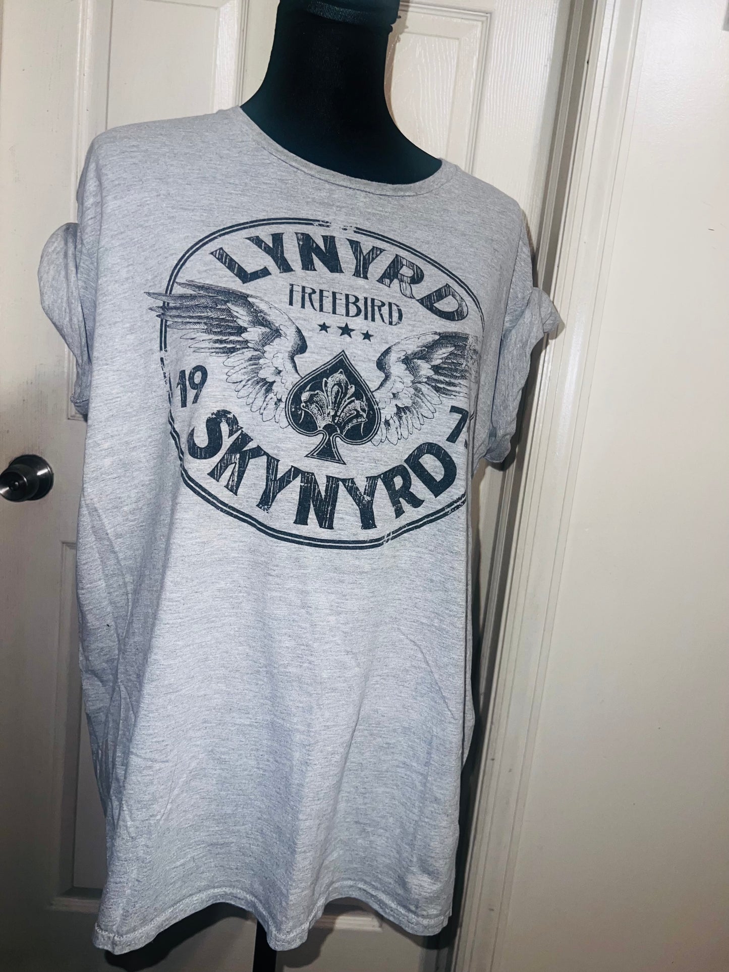 Lynyrd Skynyrd Oversized Distressed Tee