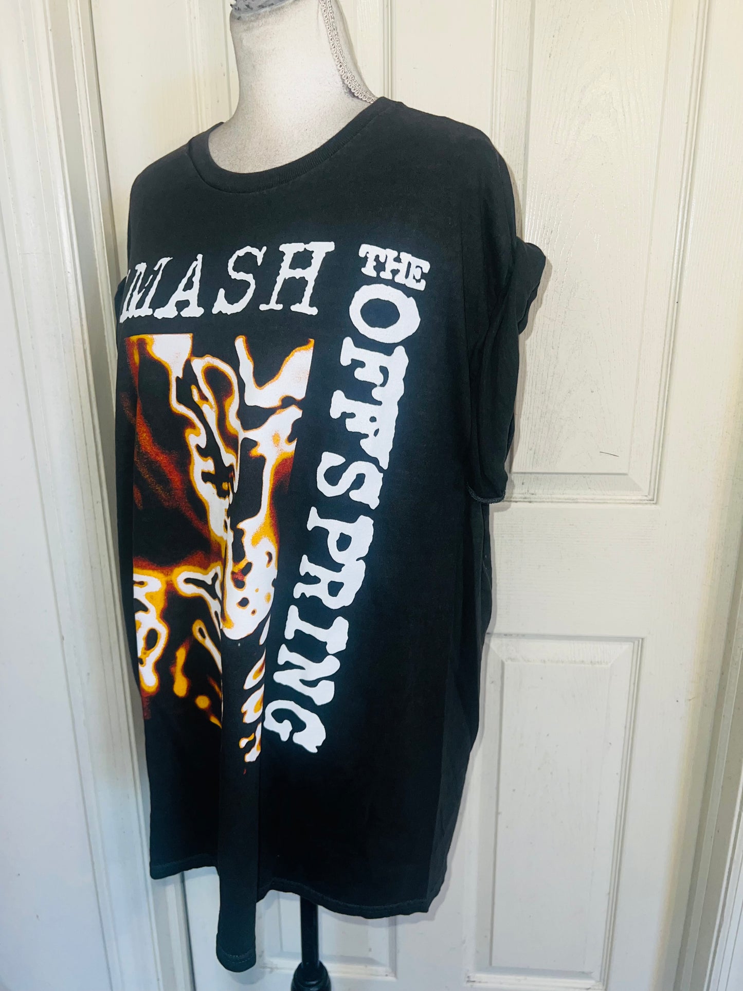 The Offspring Oversized Distressed Tee