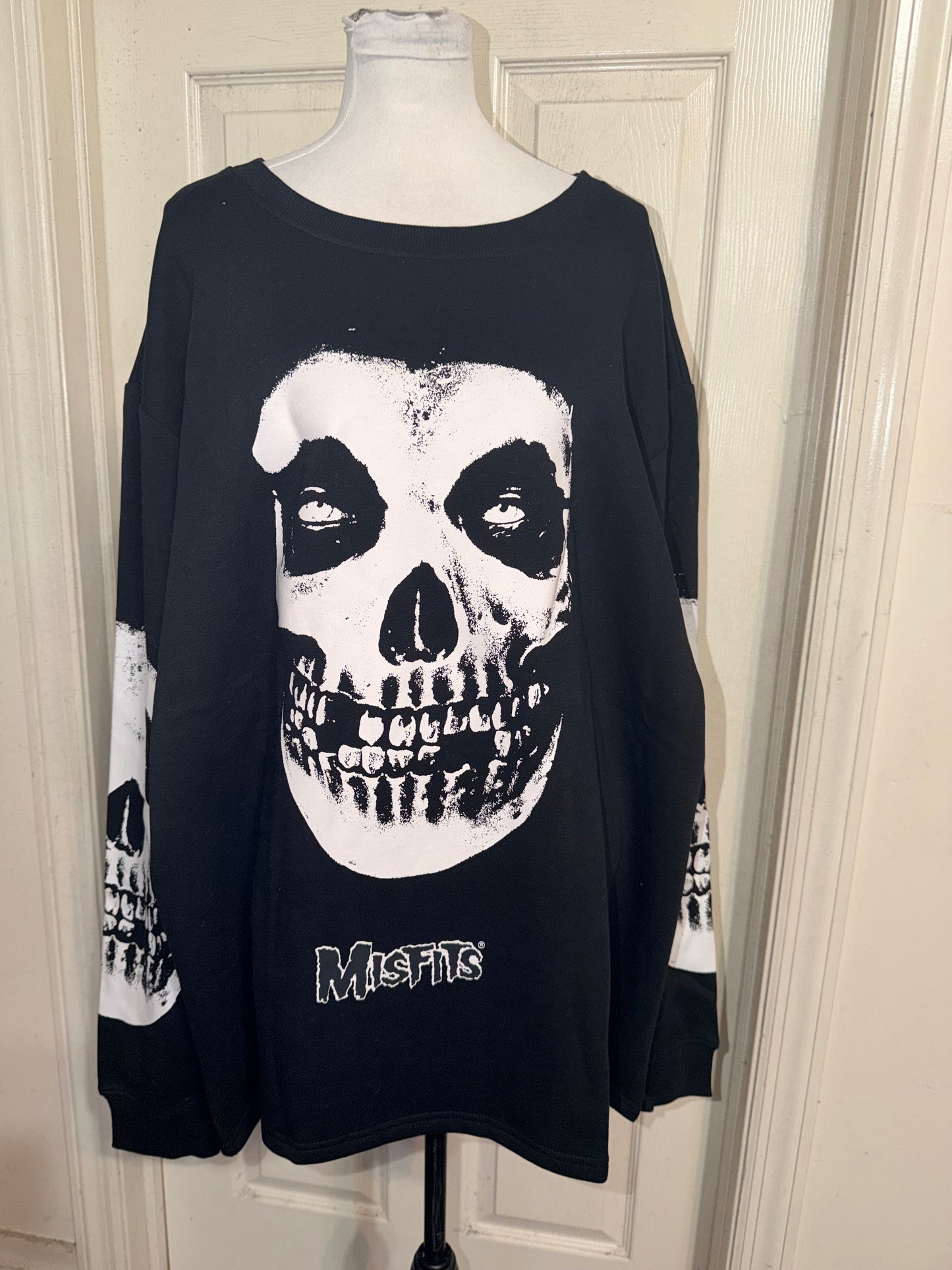 The Misfits Oversized Distressed Sweatshirt