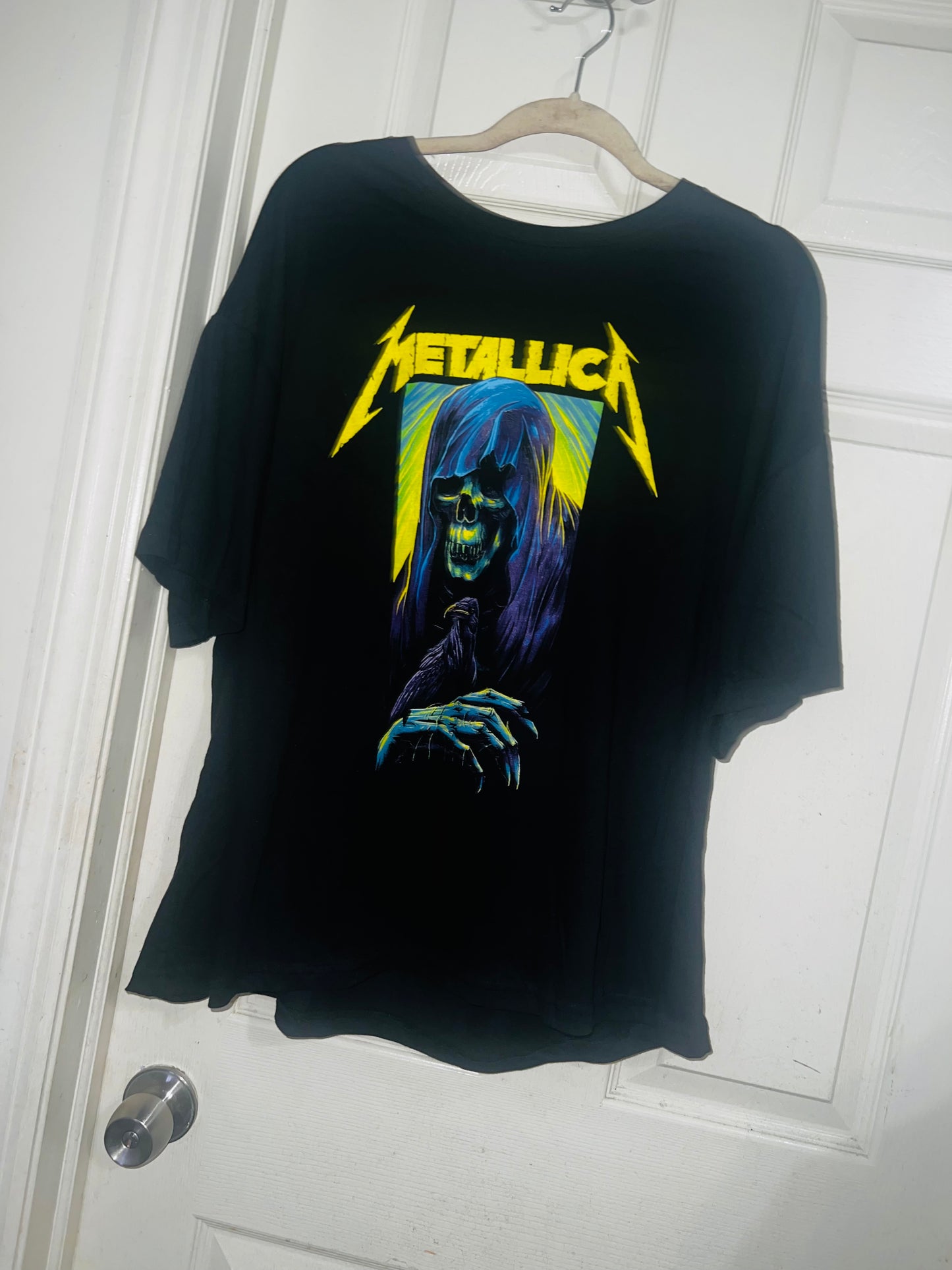 Metallica Oversized Distressed Tee