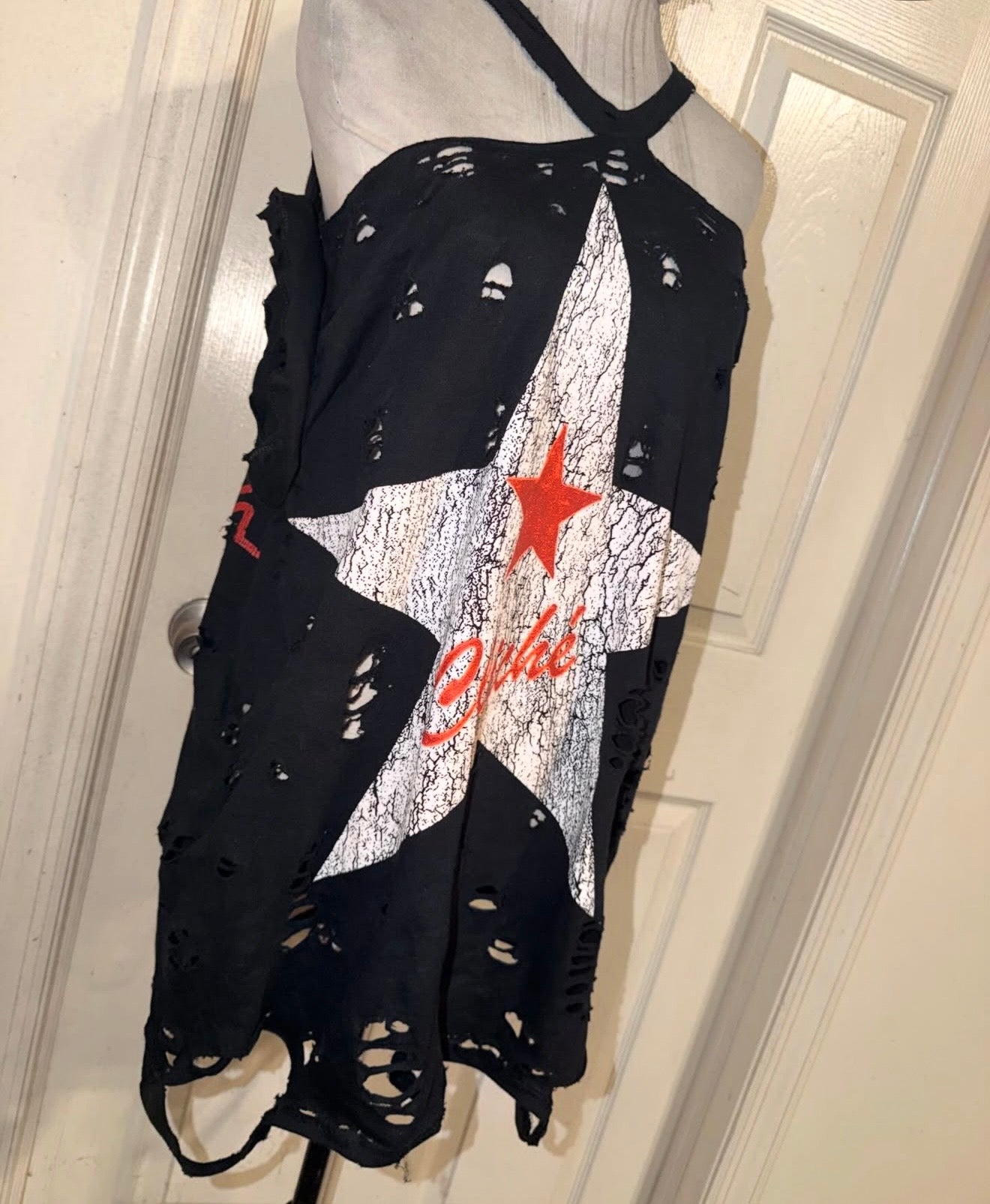 Machine Gun Kelly Double Sided Oversized Distressed Tee (as is)