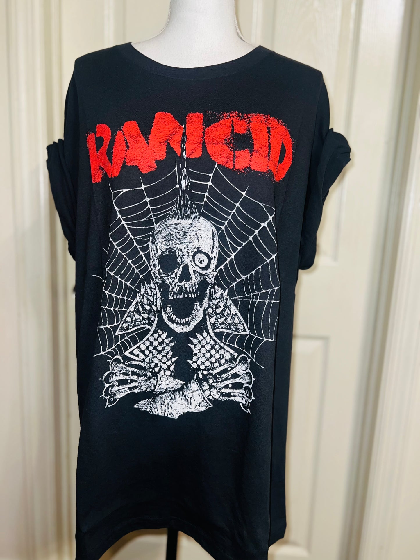 Rancid Oversized Distressed Tee