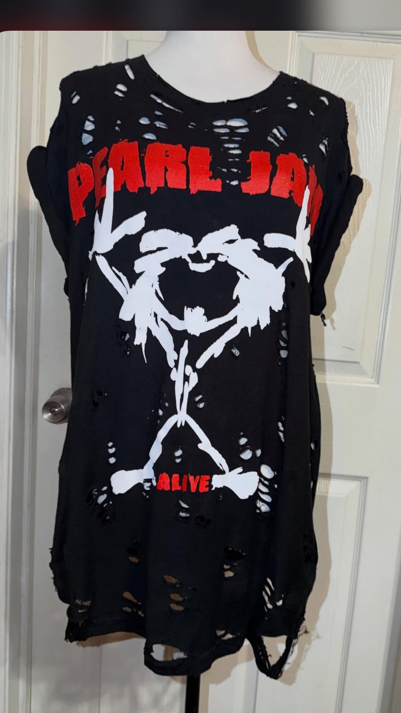 Pearl Jam Double Sided Oversized Tee