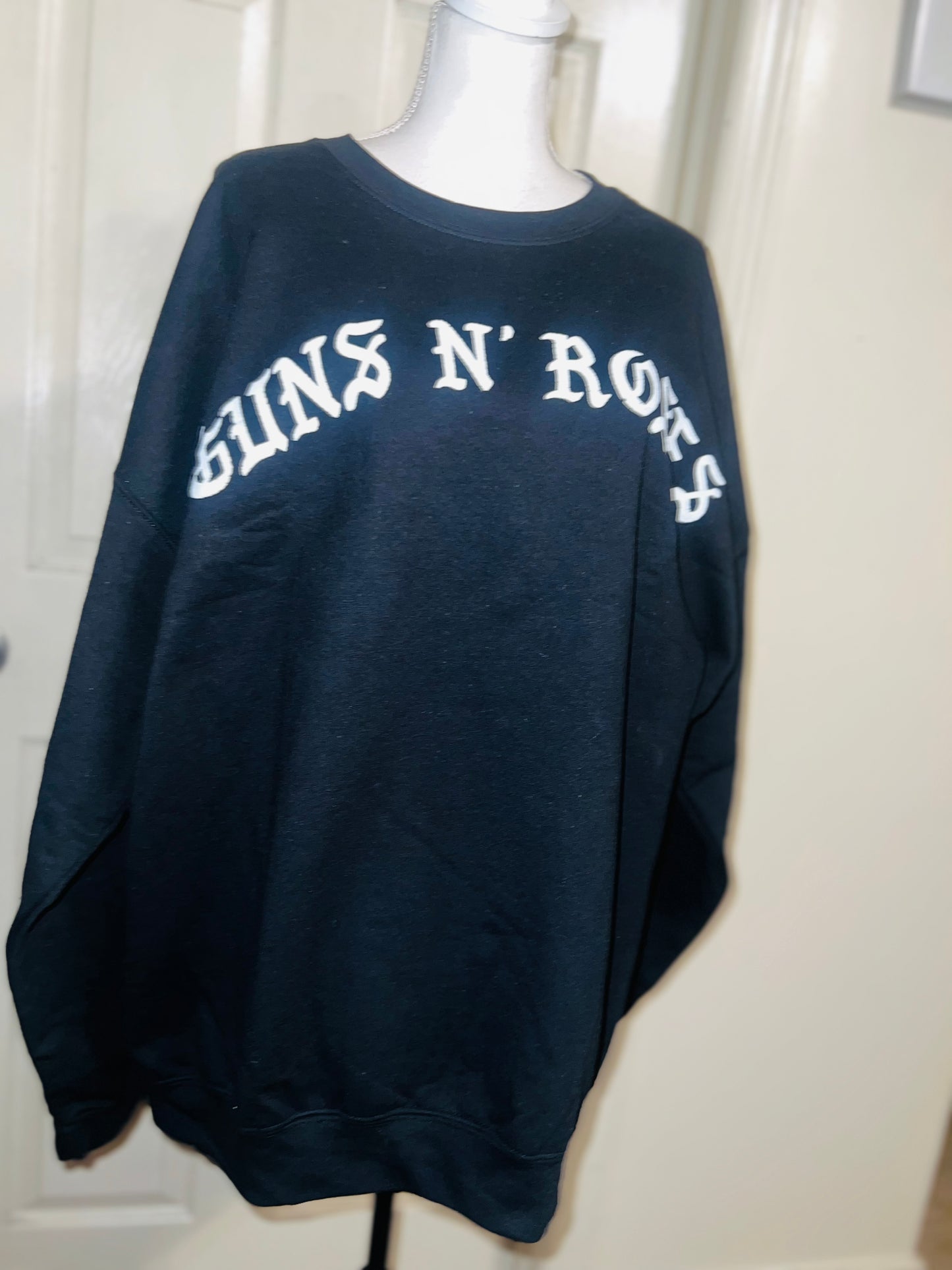 Guns N’ Roses Double Sided Oversized Distressed Tee