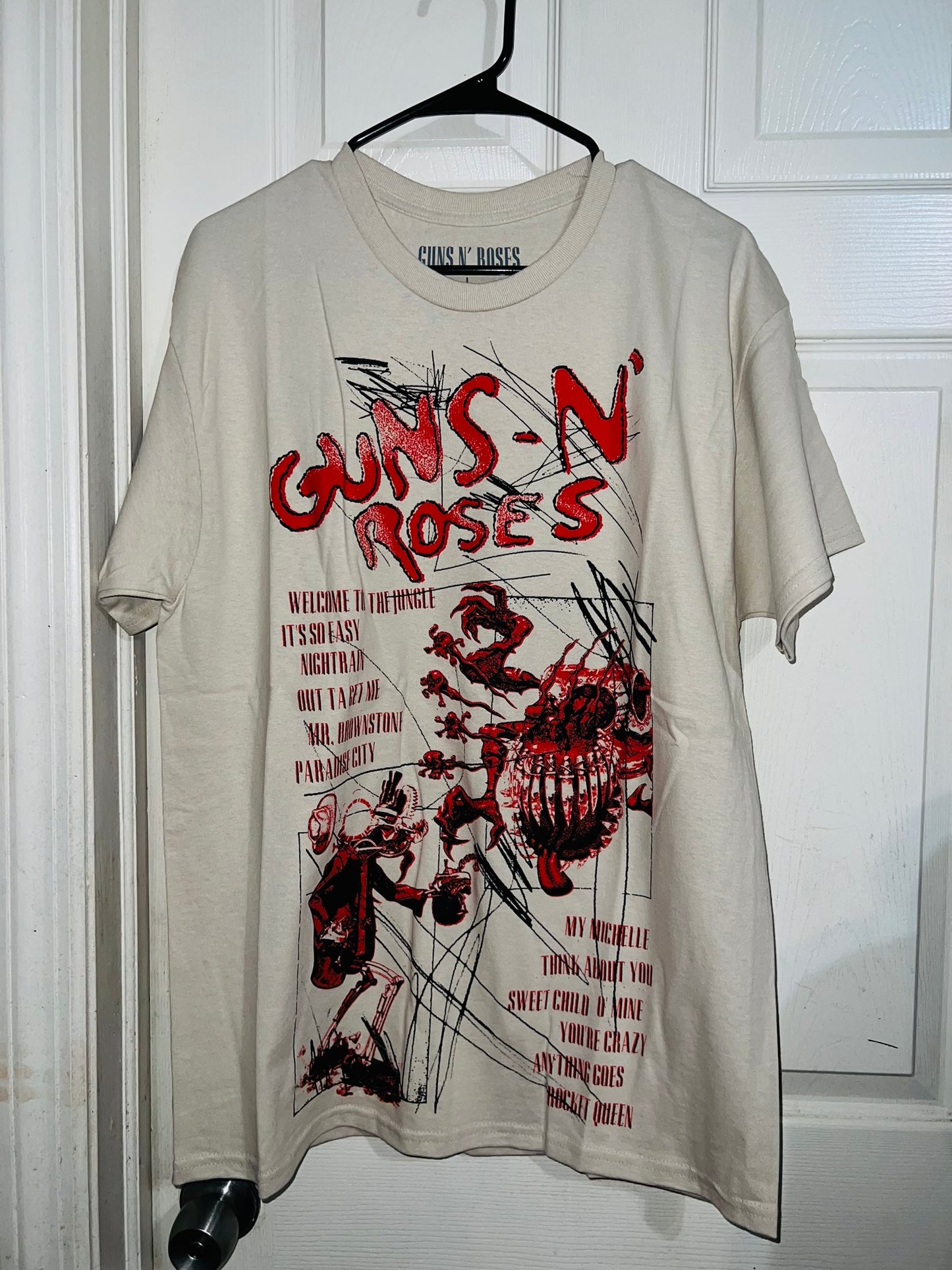 Guns n’ Roses Oversized Distressed Tee