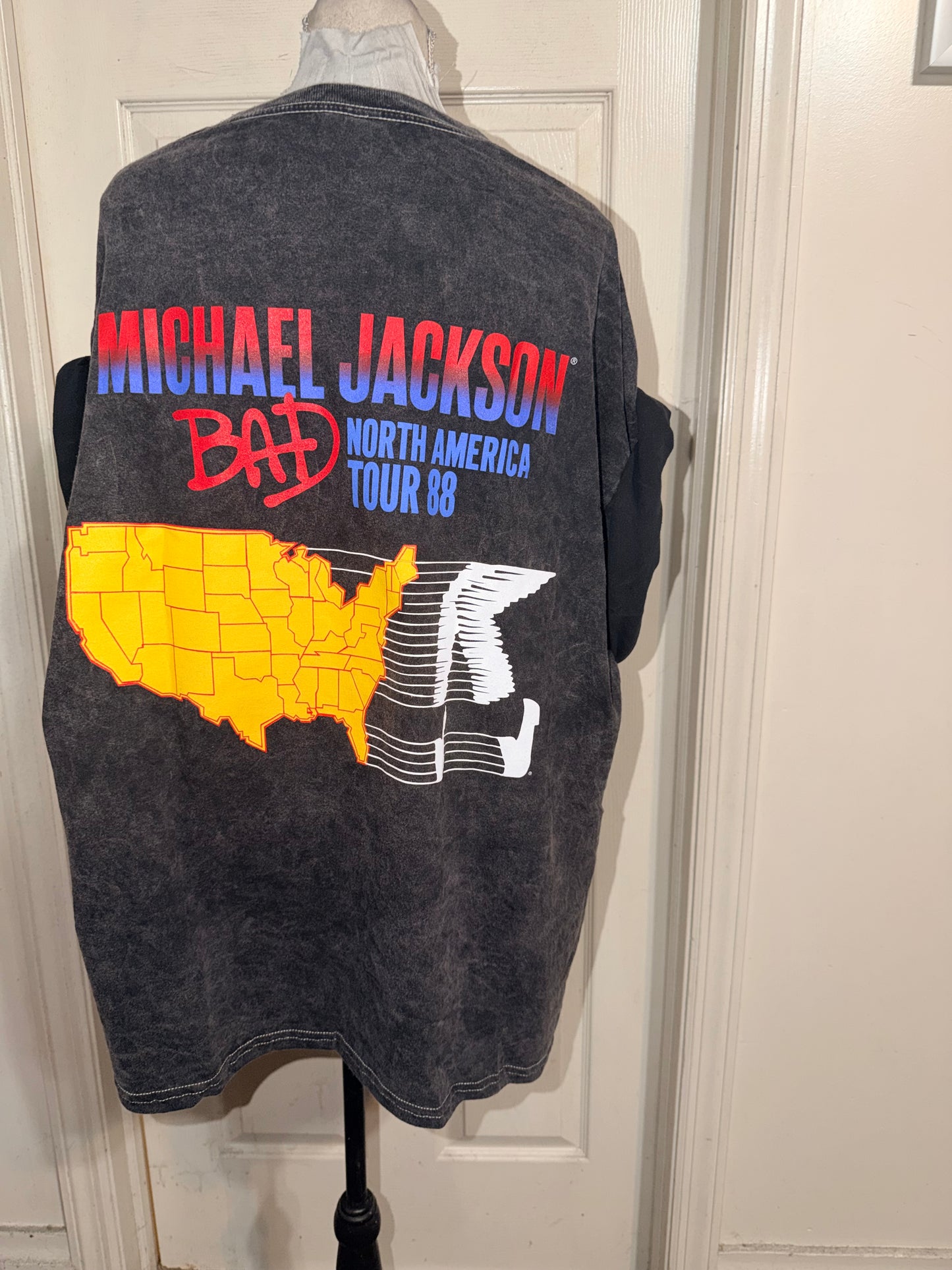 Michael Jackson Double Sided Oversized Tee