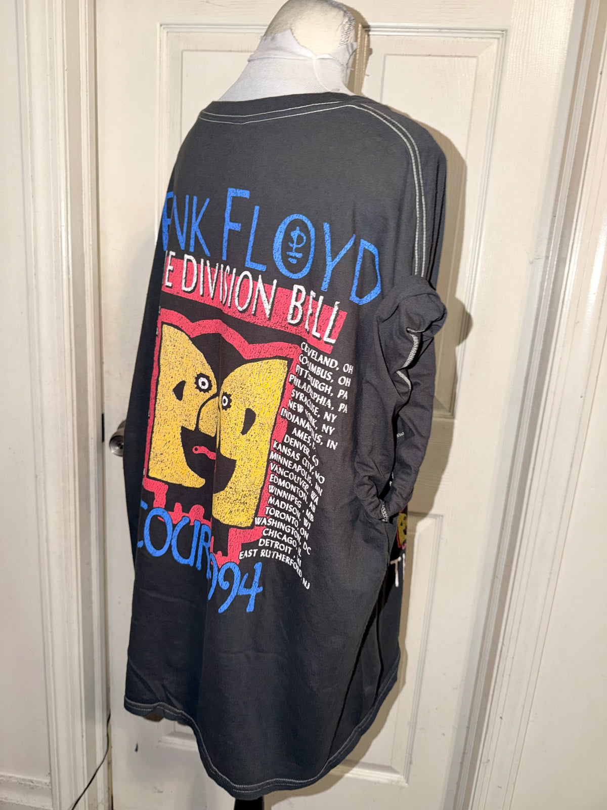 Pink Floyd Double Sided Oversized Tee