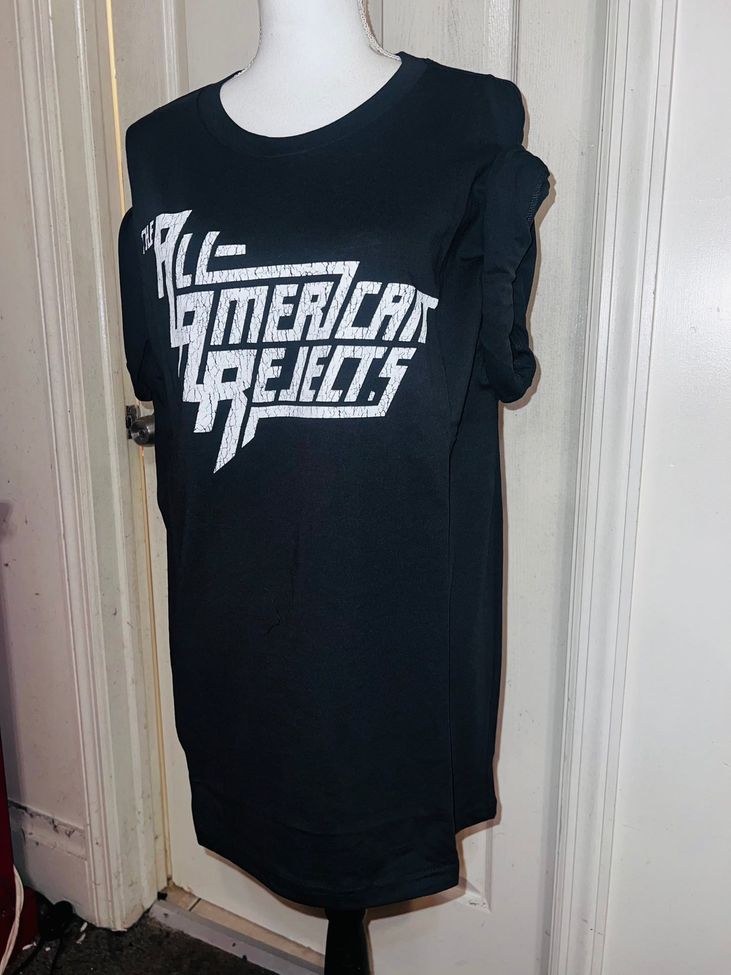 The All-American Rejects Oversized Distressed Tee