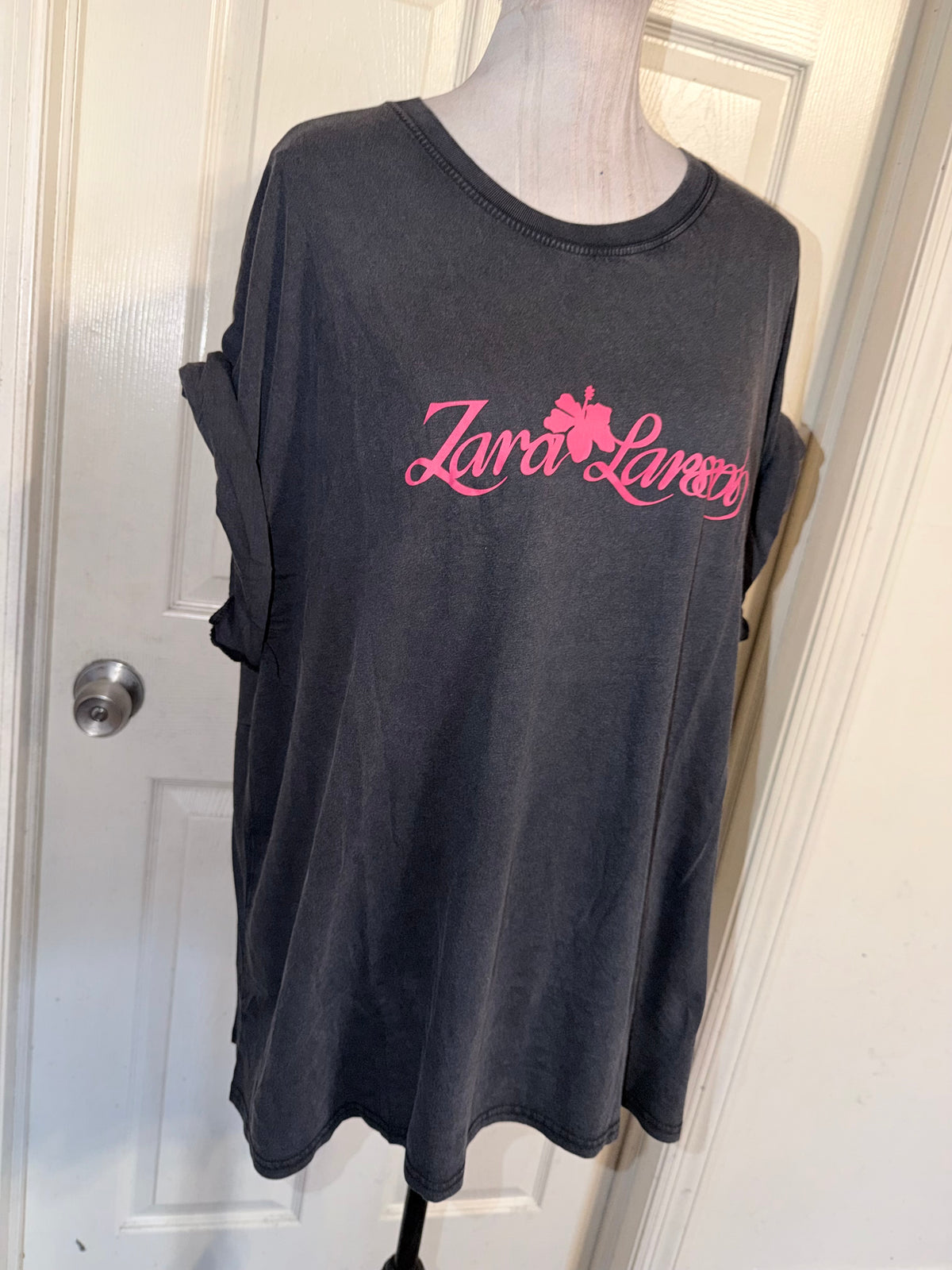 Zara Larson Oversized Double Sided Tee