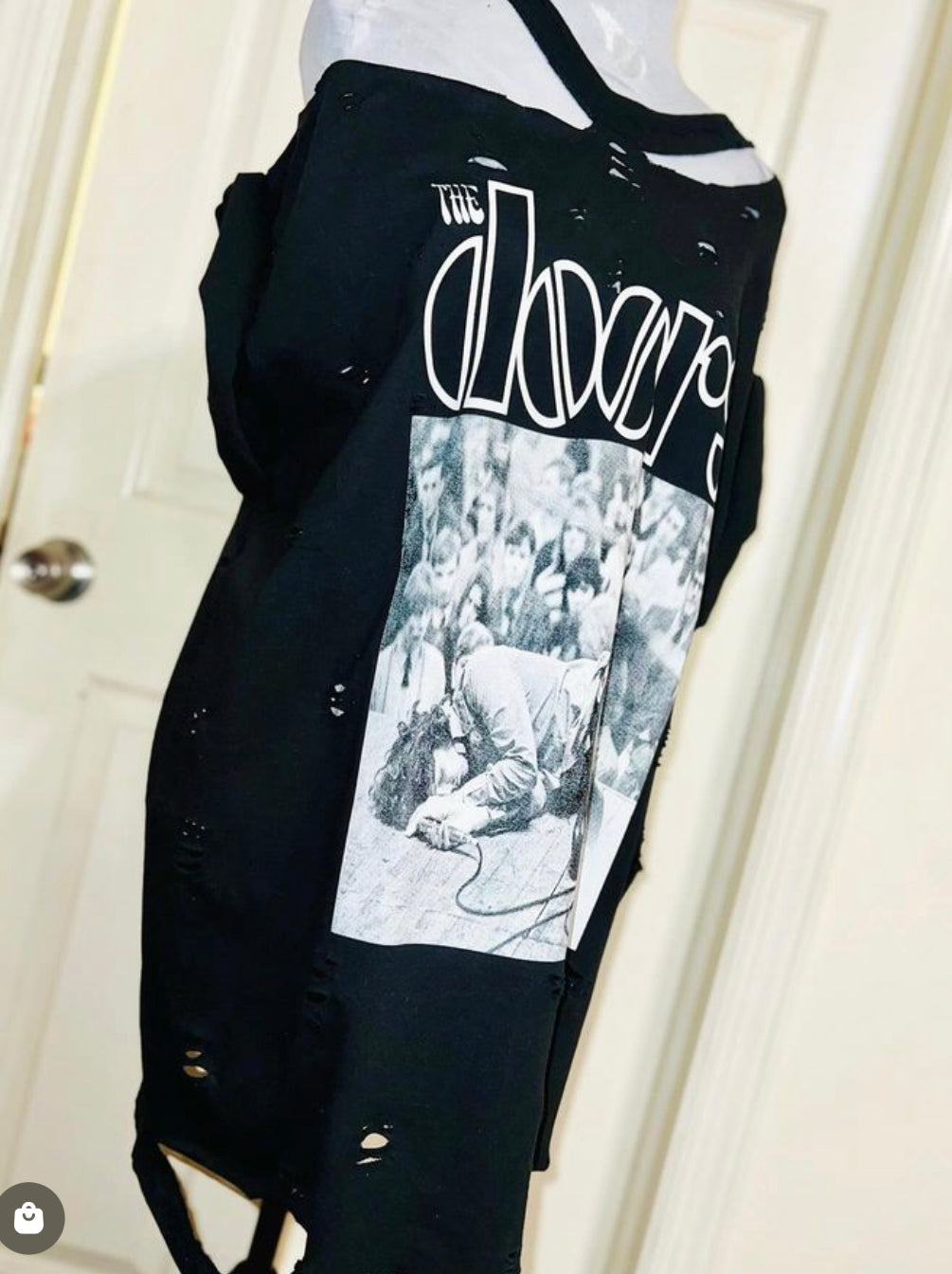 The Doors Jim Oversized Distressed Tee