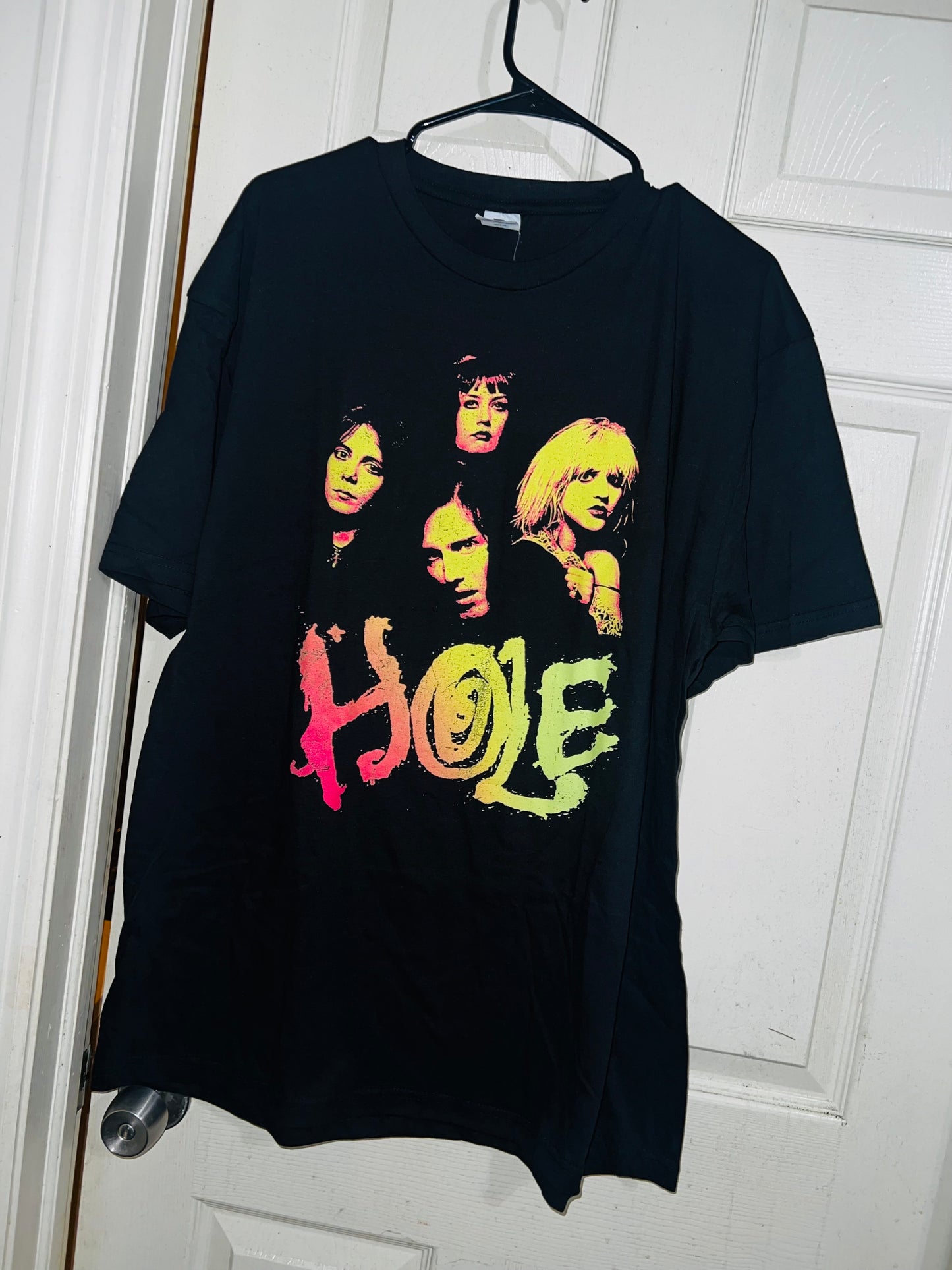 Hole Oversized Distressed Tee