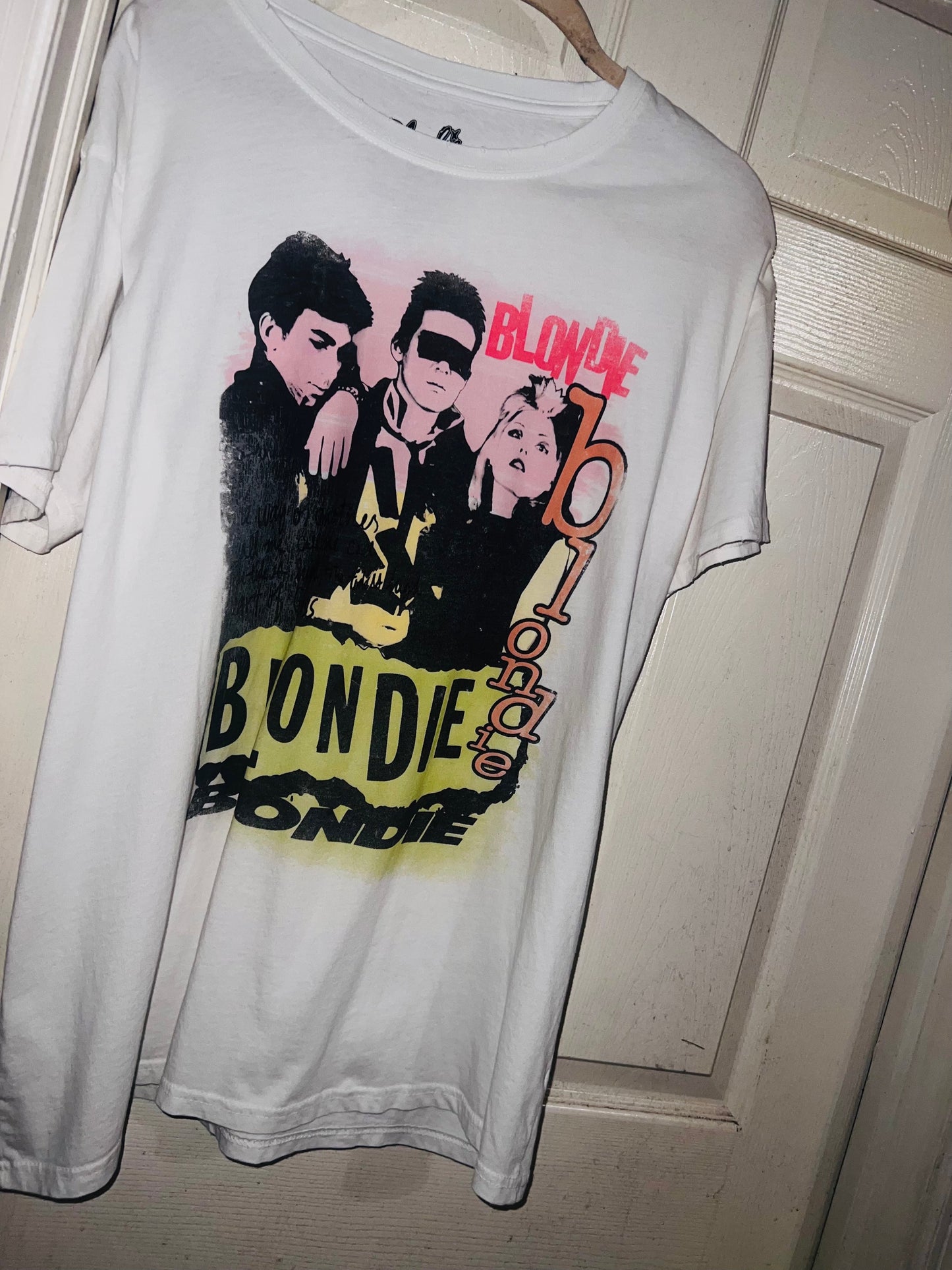 Blondie Oversized Distressed Tee