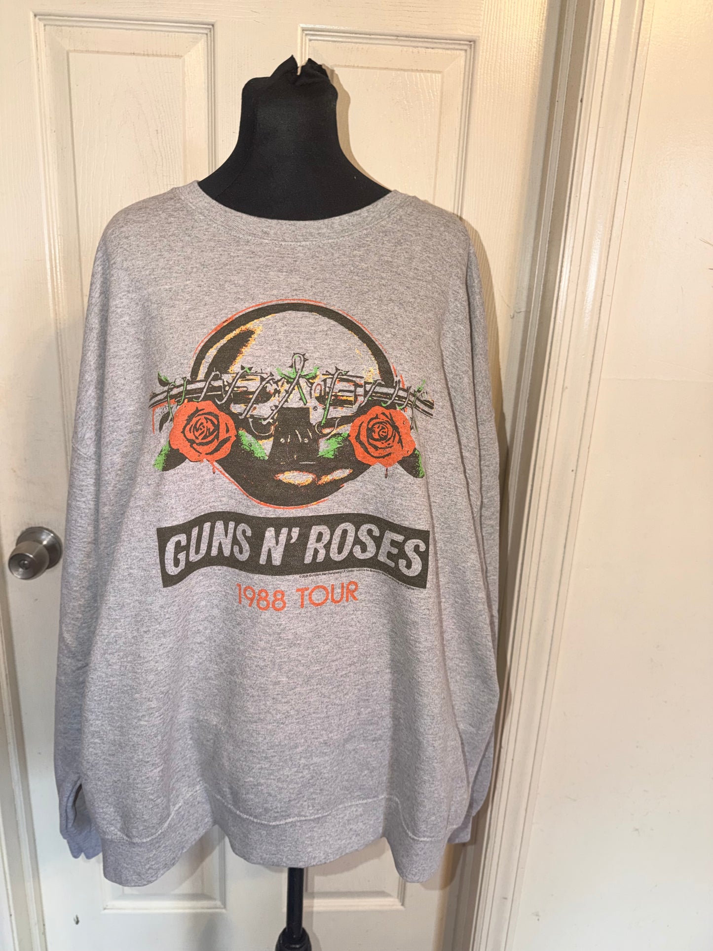 Guns N’ Roses Double Sided Oversized Sweatshirt
