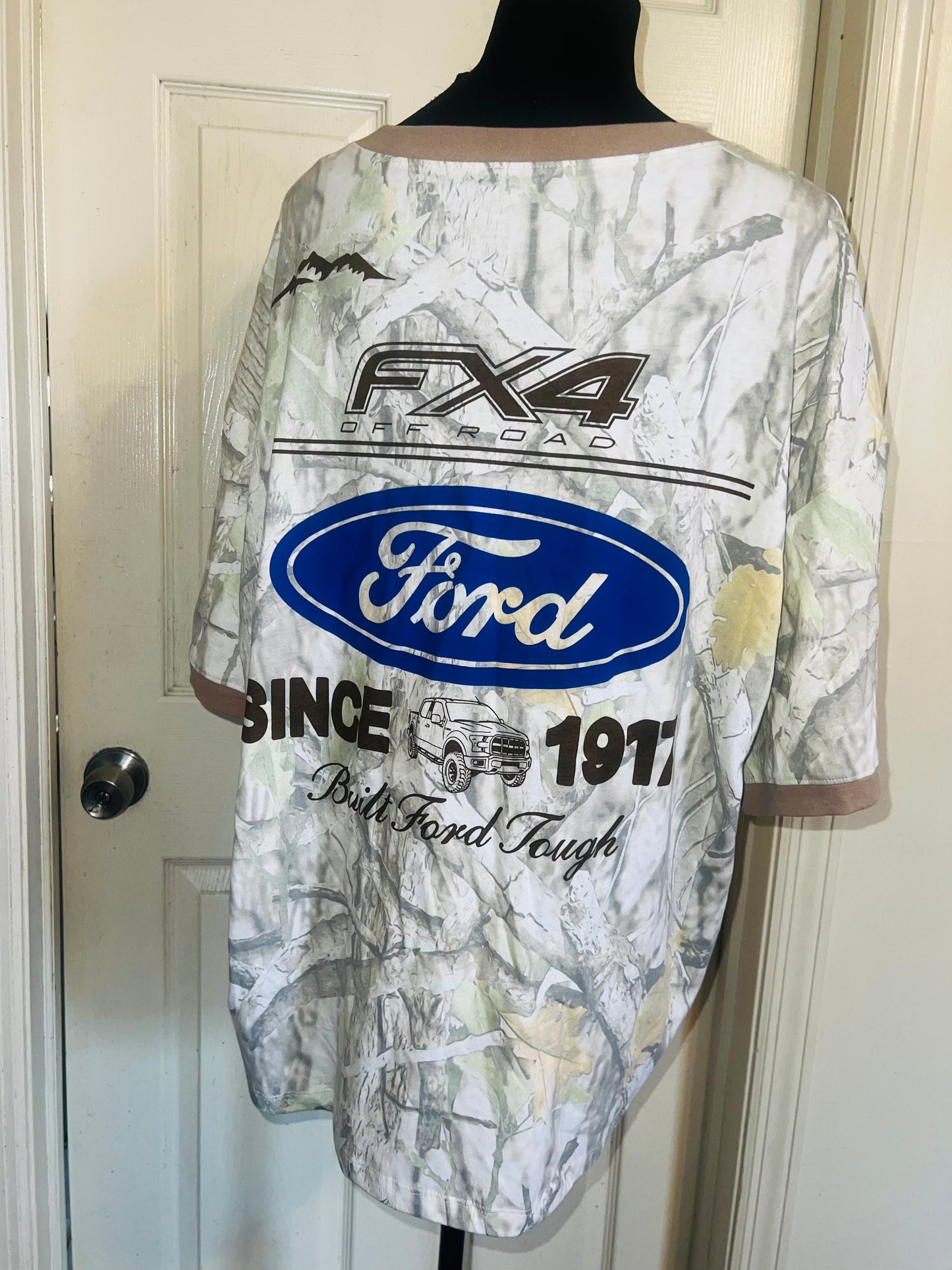 Ford Oversized Distressed Jersey Tee
