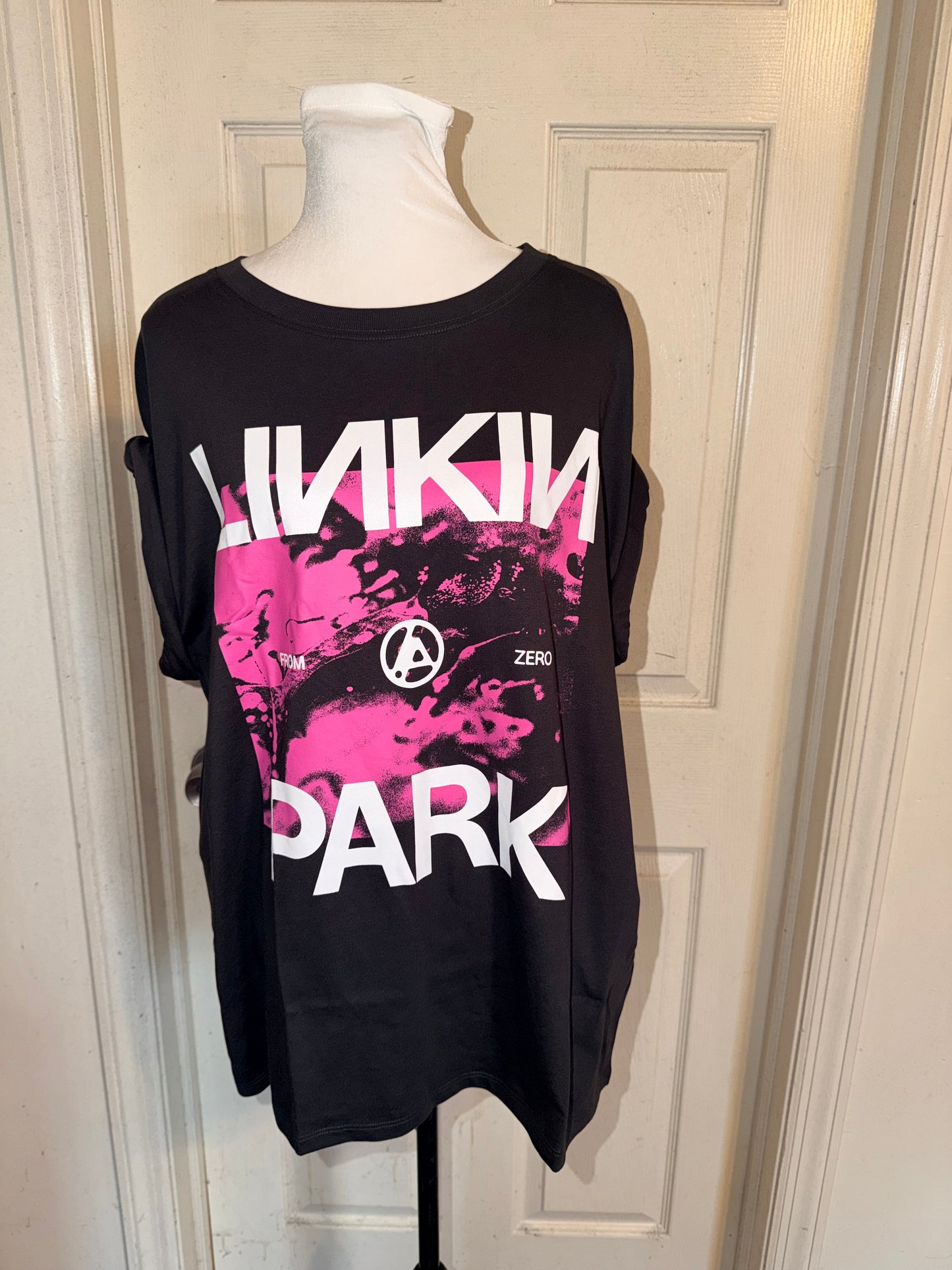 Linkin Park Oversized Distressed Tee