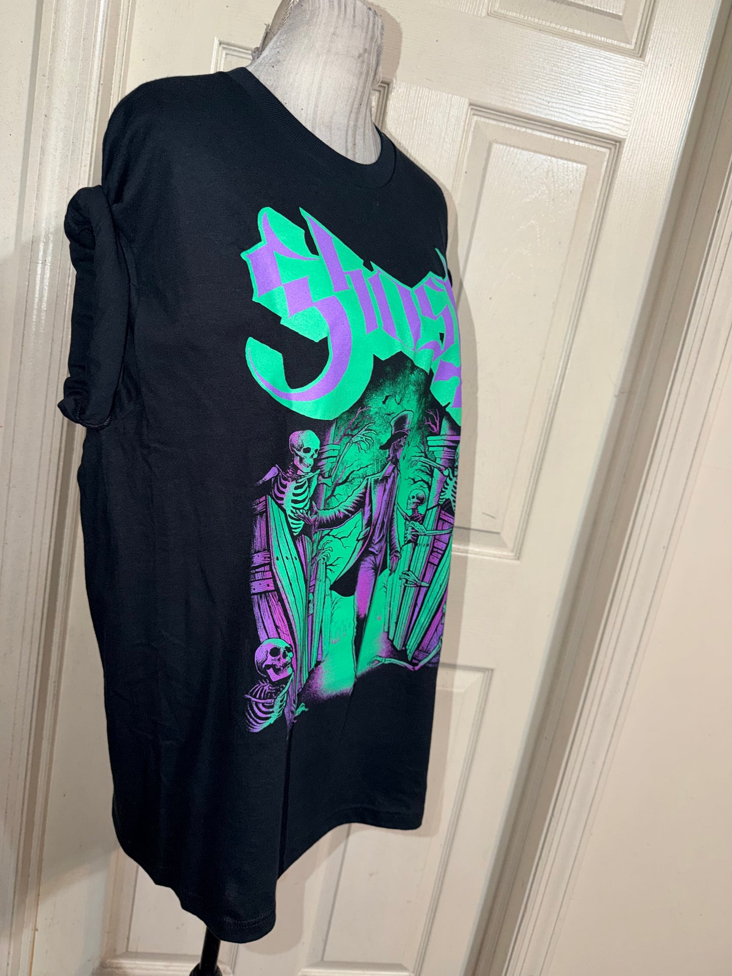 Ghost Oversized Distressed Tee