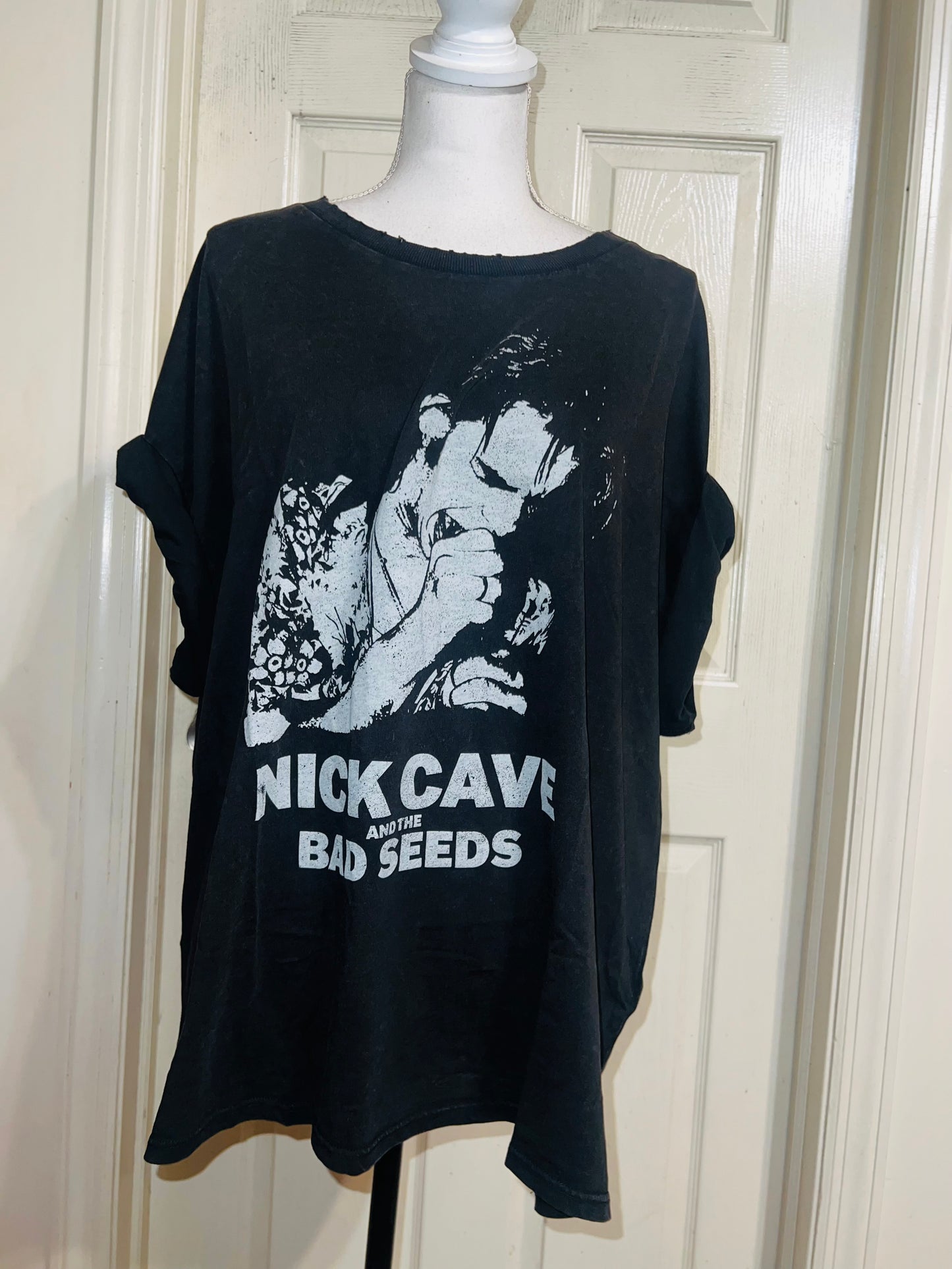 Nick Cave & The Bad Seeds Oversized Distressed Tee