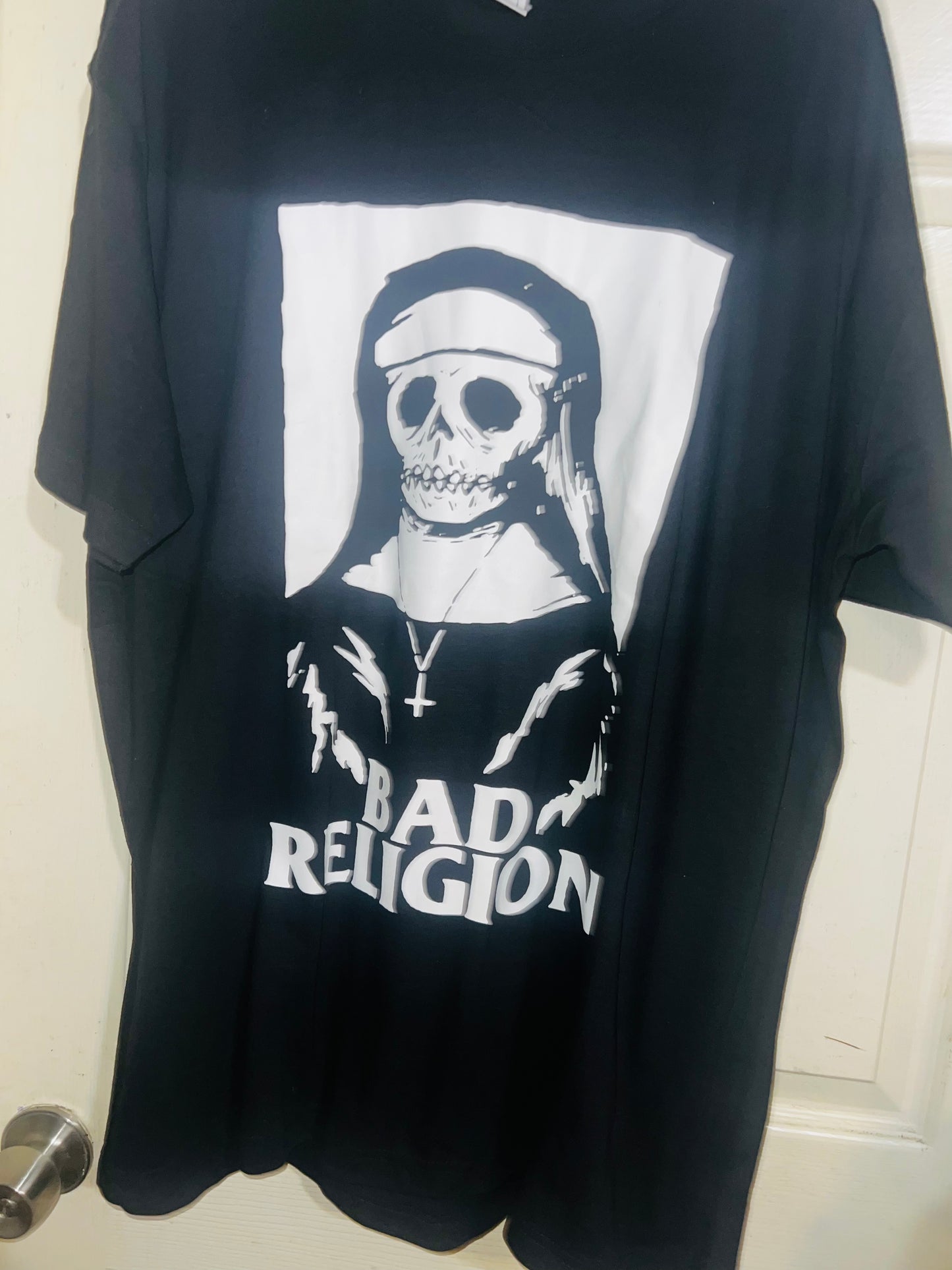 Bad Religion Oversized Distressed Tre