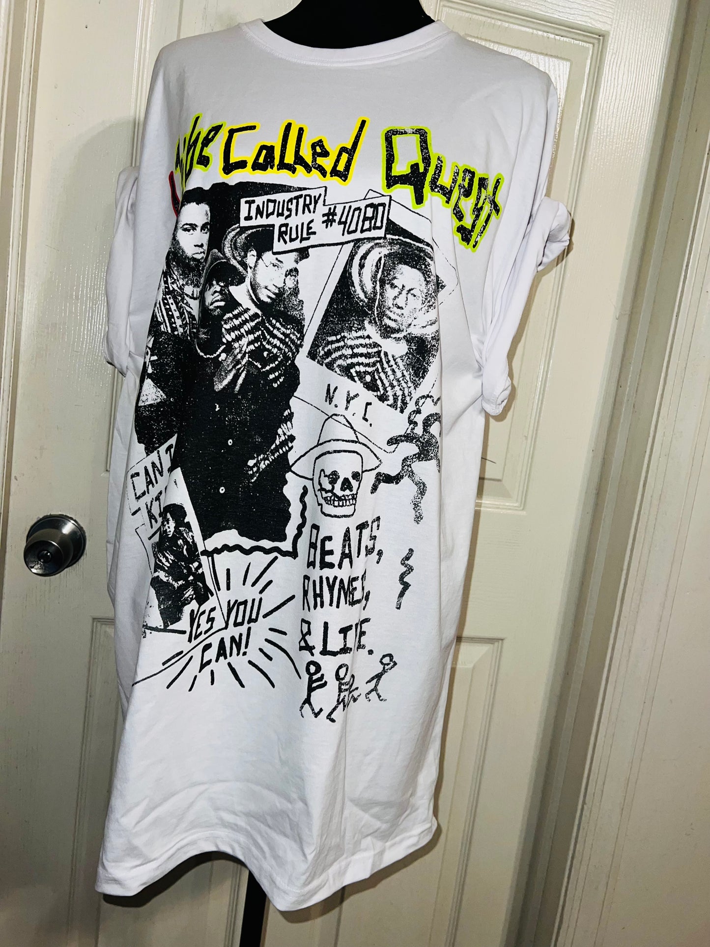 A Tribe Called Quest Oversized Distressed Tee