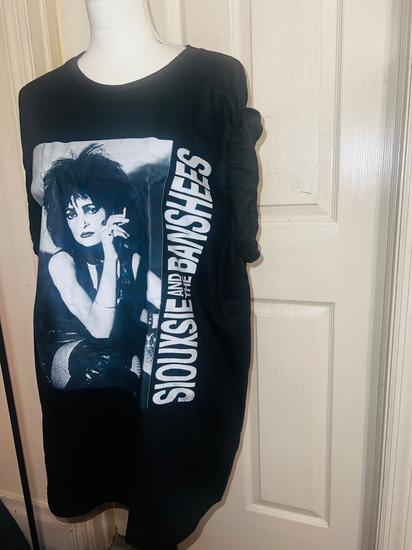 Siouxsie and the Banshees Oversized Distressed Tee