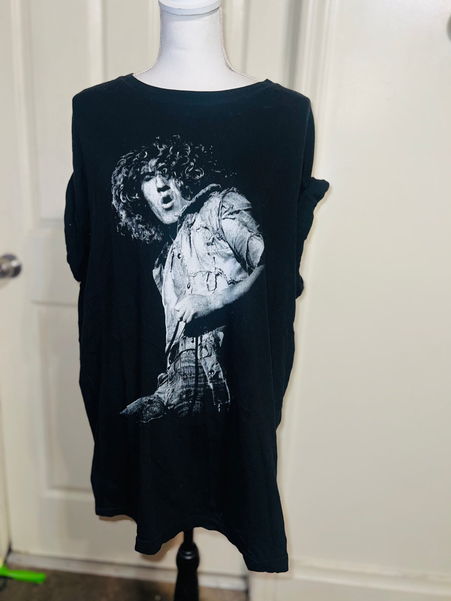 Roger Daltrey Double Sided Oversized Distressed Vintage Tee