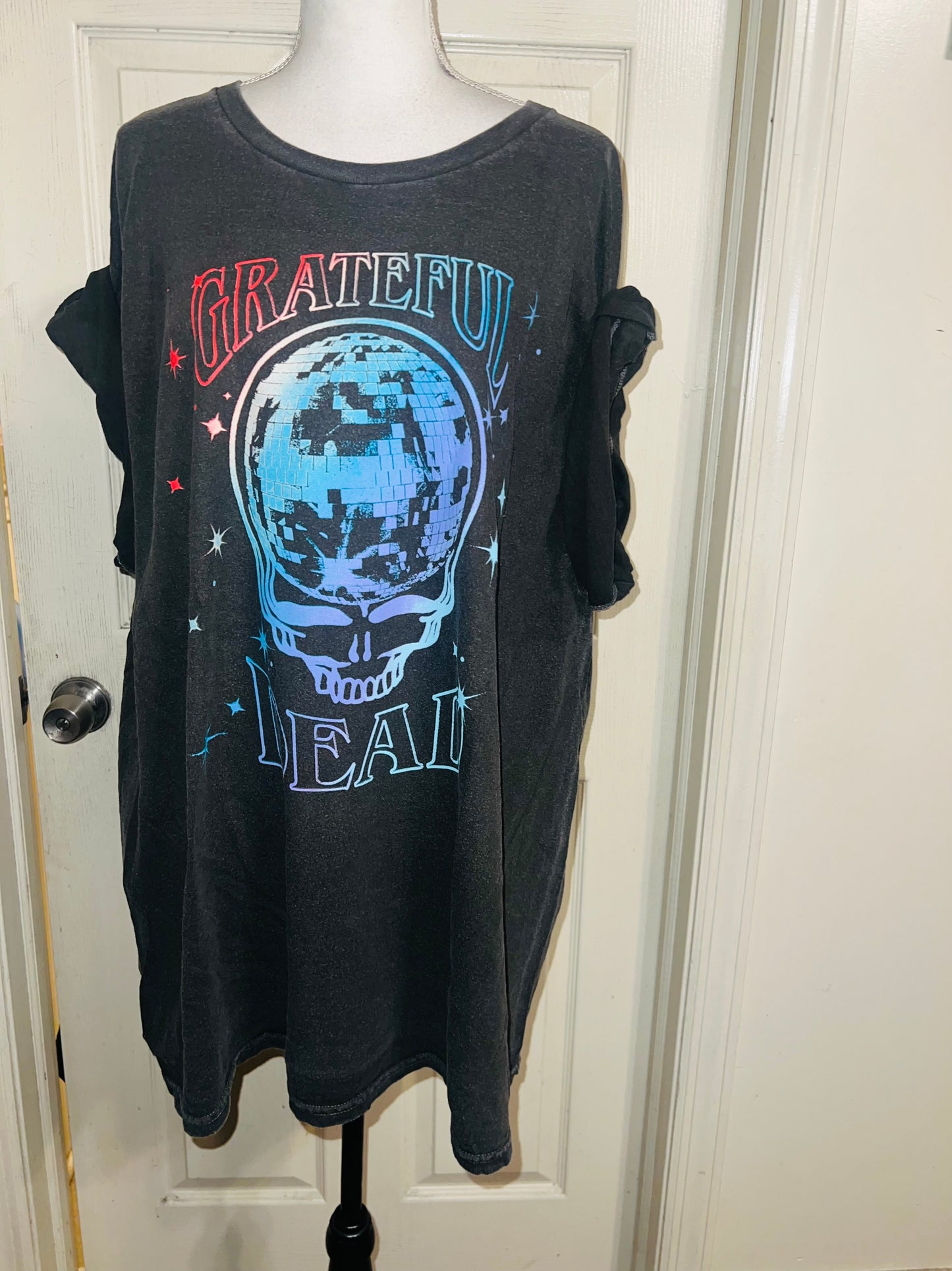 Grateful Dead Oversized Distressed Tee