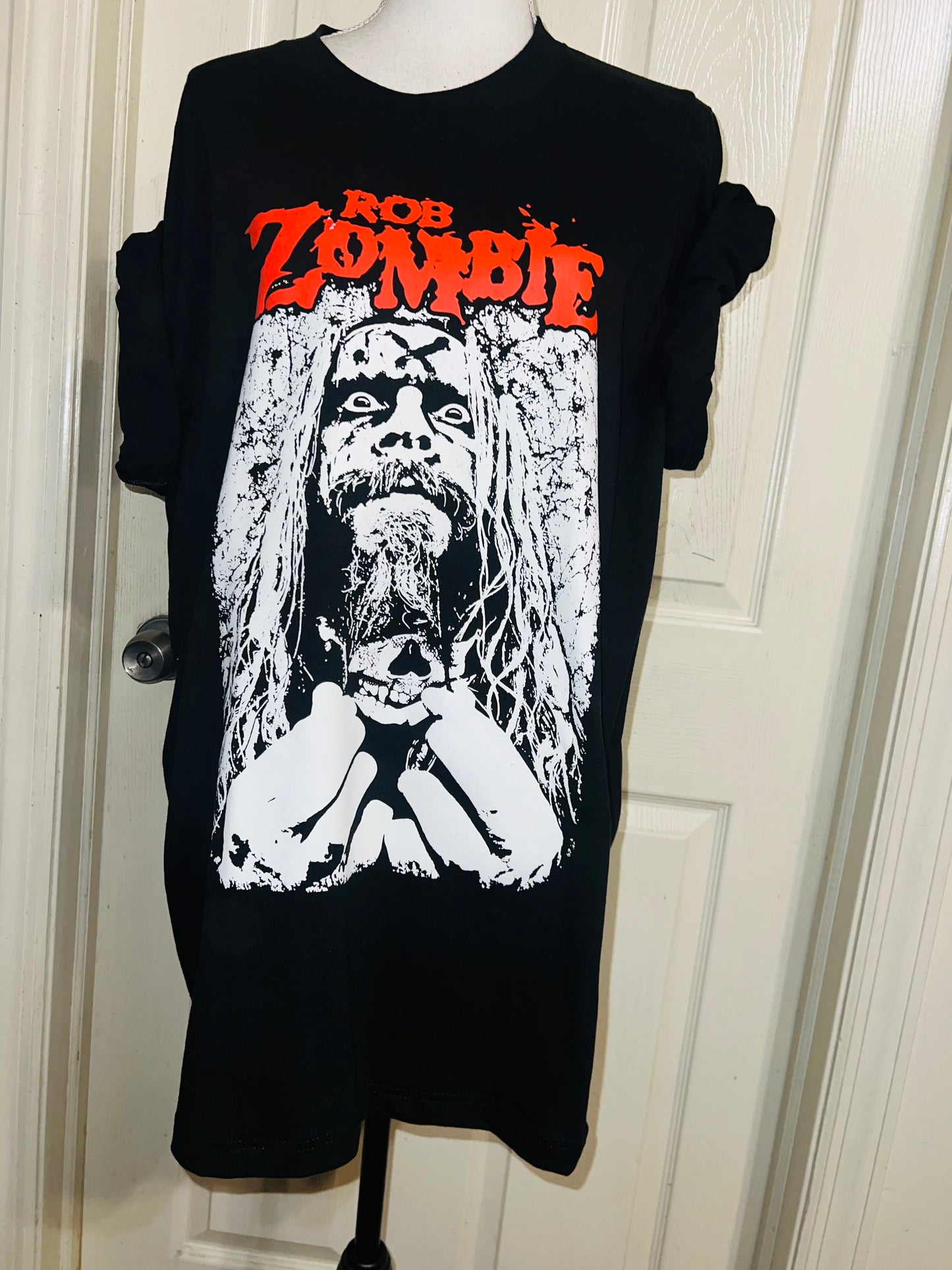 Rob Zombie Oversized Distressed Tee