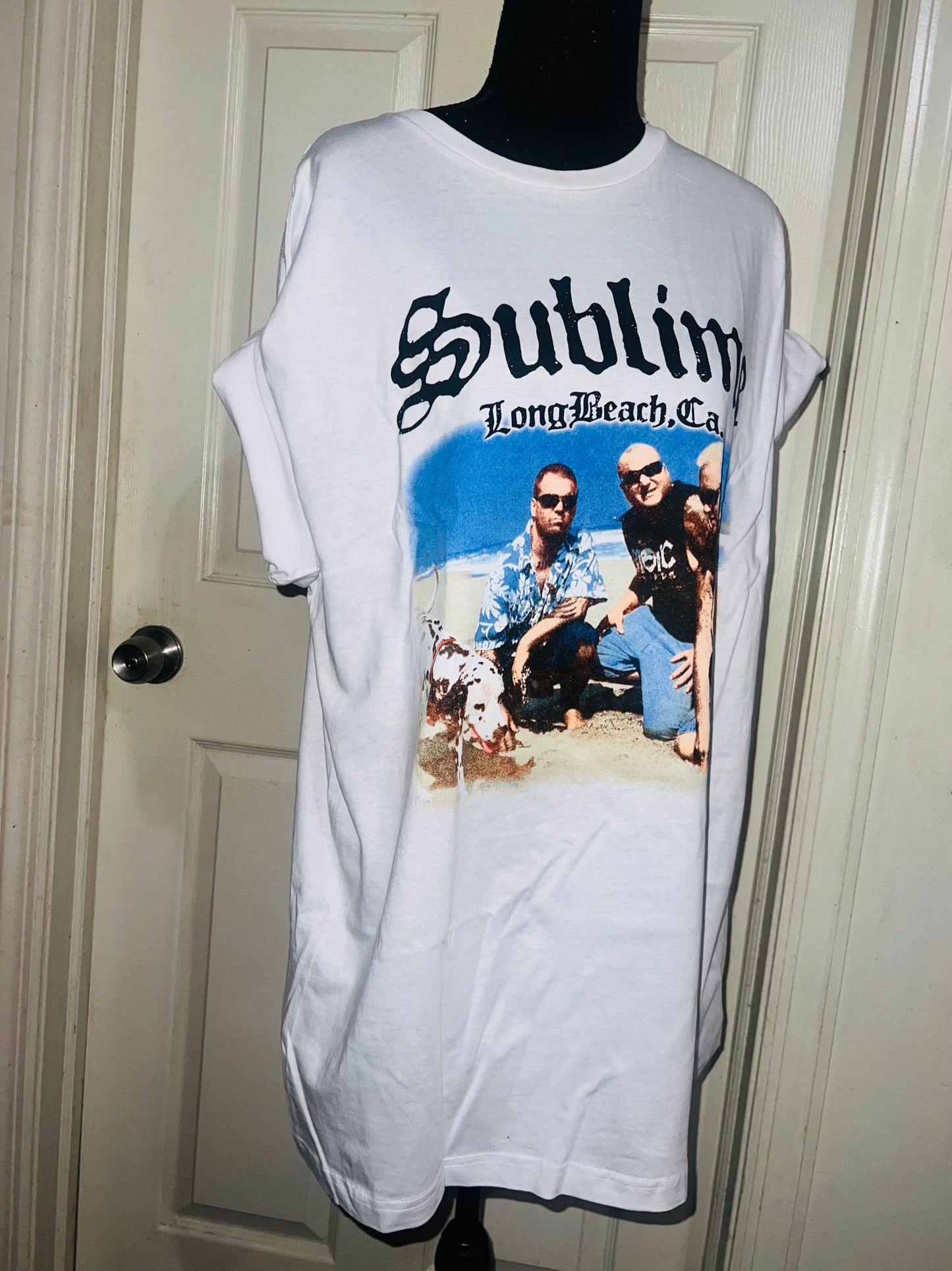 Sublime Oversized Distressed Tee