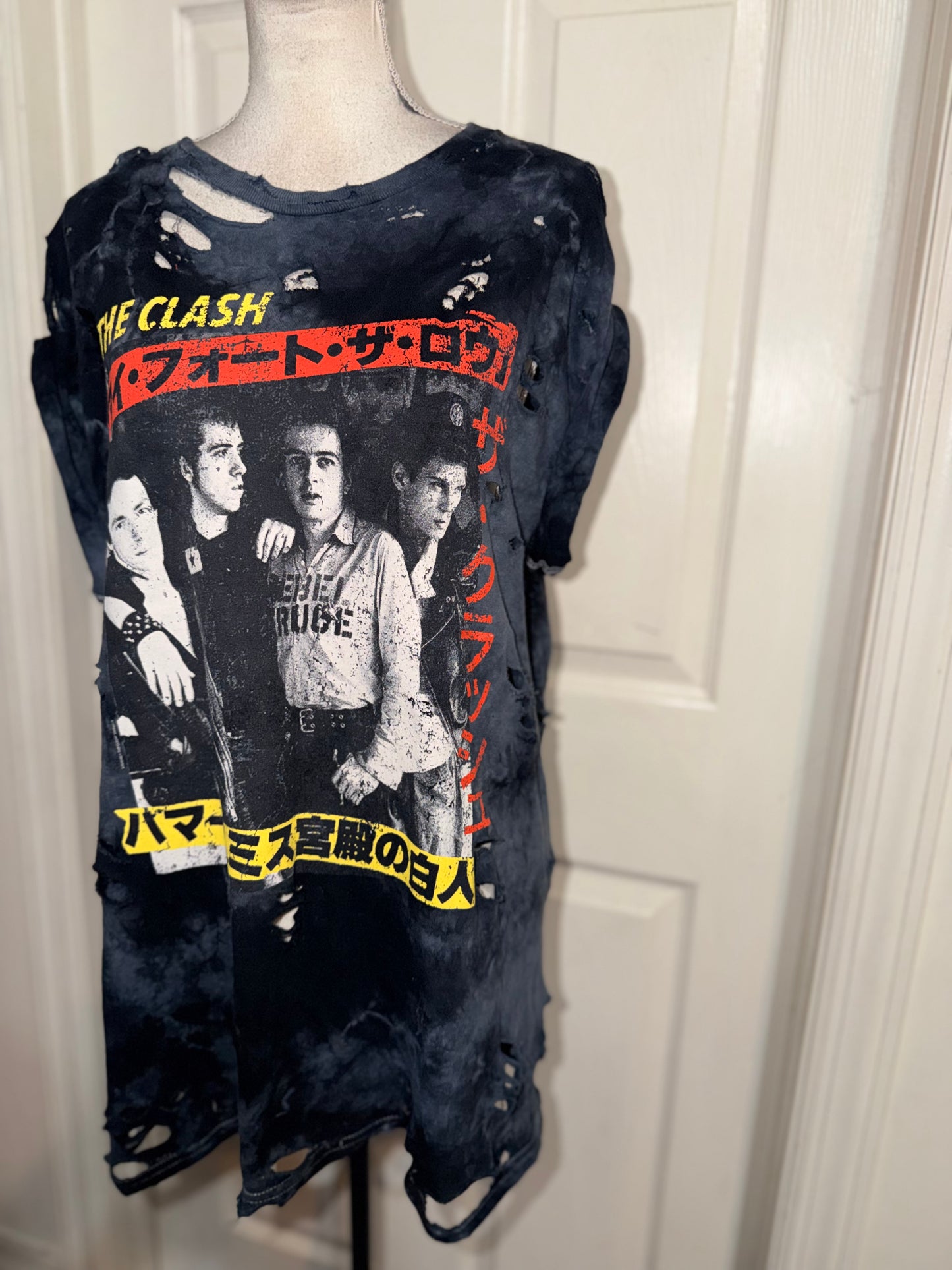 The Clash Distressed Tee