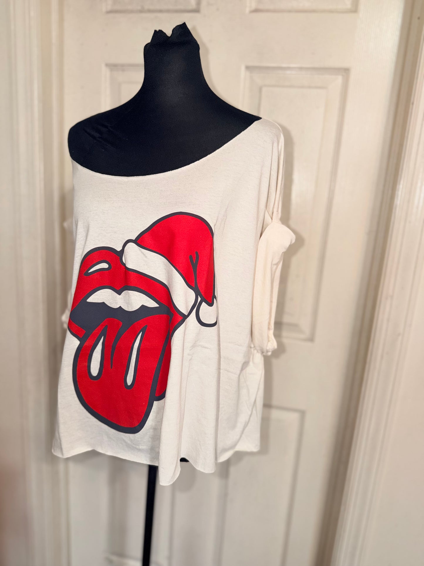 The Rolling Stones OFTS Oversized Distressed Tee